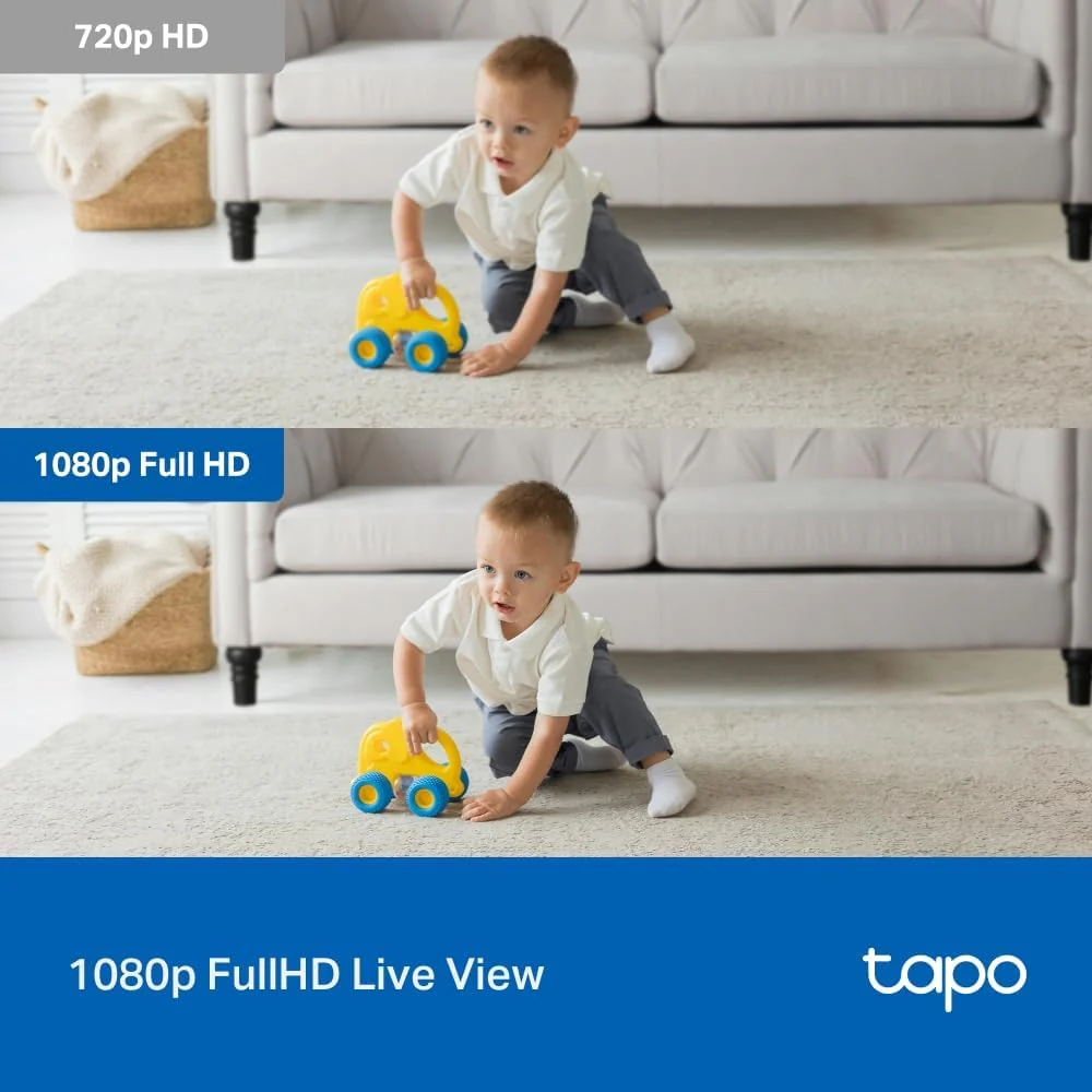 1080P Pan/Tilt  Indoor/Outdoor Security Camera, Tapo C207 HybridCam 360 - Image 4