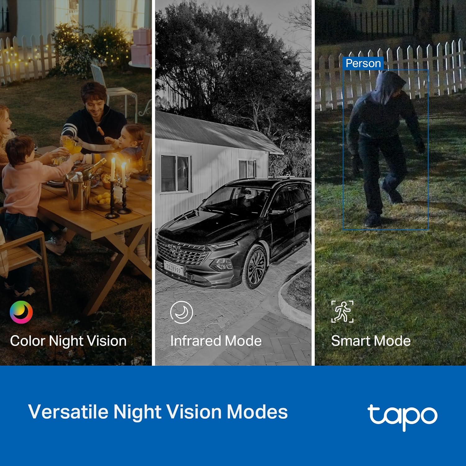 1080P Pan/Tilt  Indoor/Outdoor Security Camera, Tapo C207 HybridCam 360 - Image 8