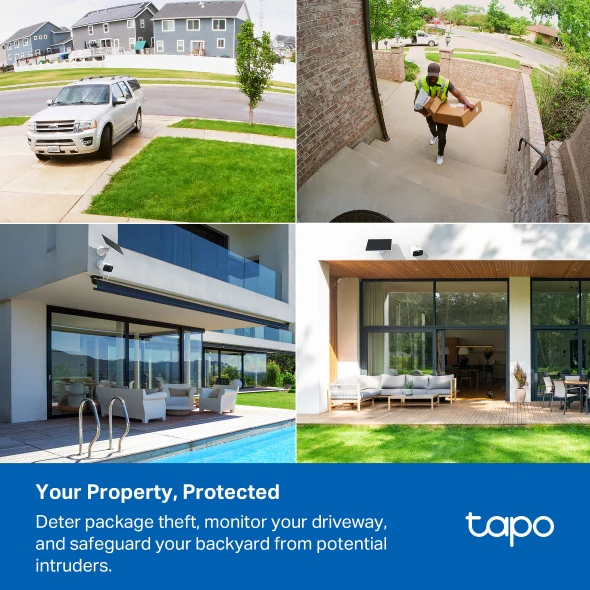 1080P Smart Solar-Powered Wire-Free Outdoor Security Camera, Tapo C400 Kit - Image 10