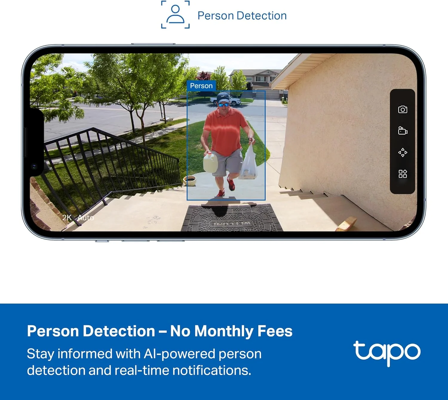 1080P Smart Wire-Free Outdoor Security Camera, Tapo C400 - Image 5