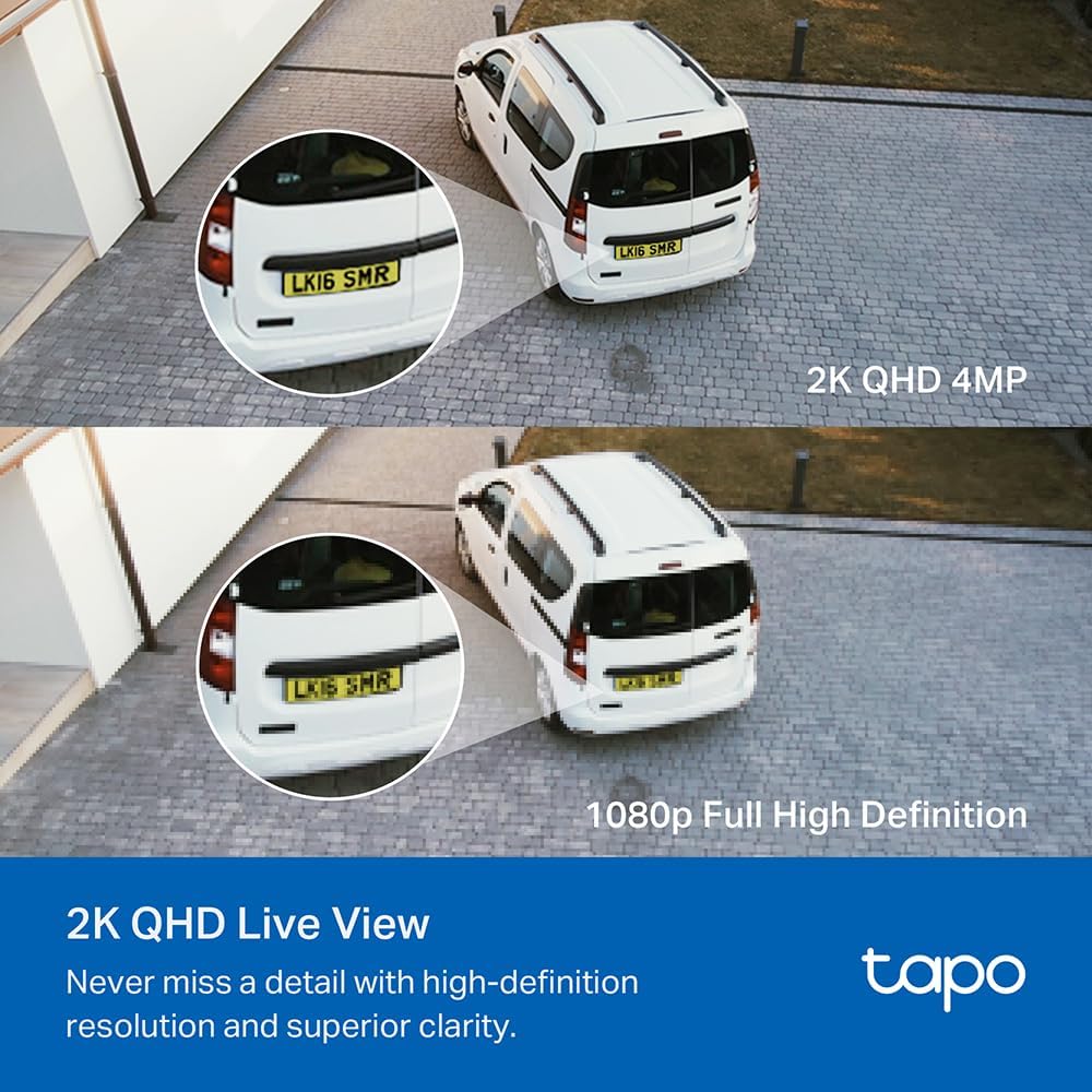 2K QHD IP65 Floodlight Camera, Tapo C720 - Image 4