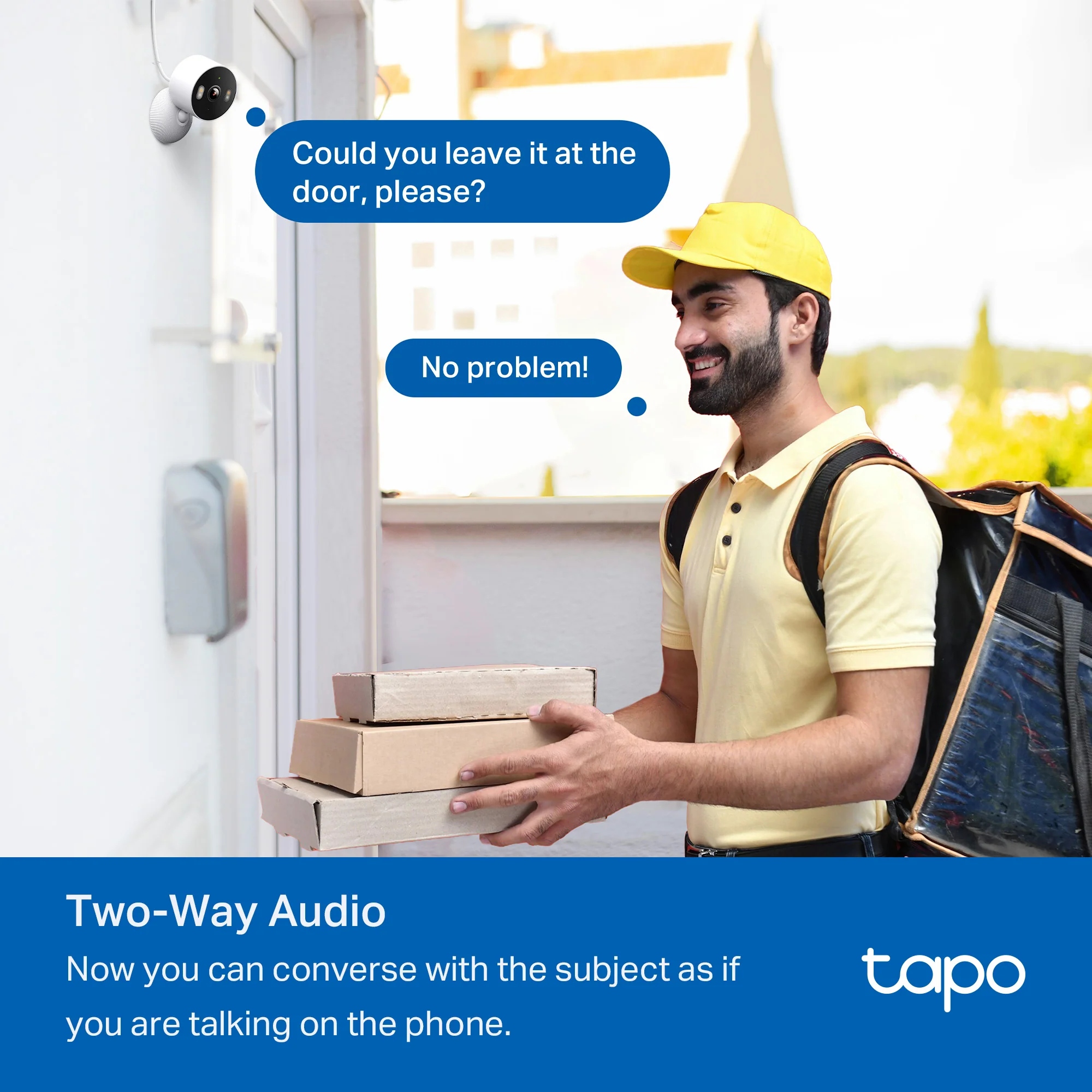 2K Indoor/Outdoor Security Camera, Tapo C113 HybridCam - Image 7