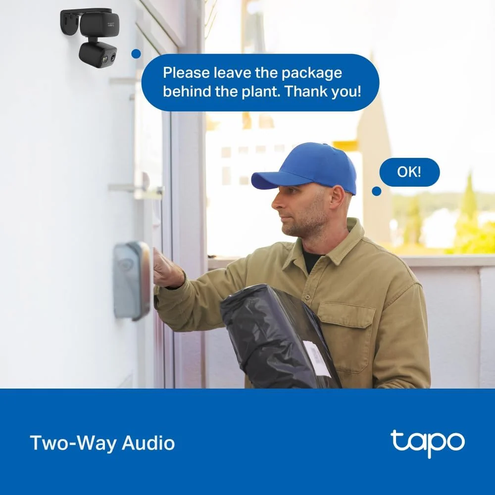 2K Pan/Tilt Indoor/Outdoor Security Camera  HybridCam 360, Tapo C217(2-Pack) - Image 11