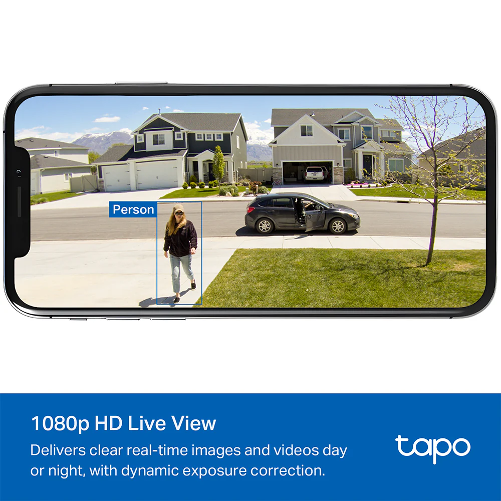 SolarCam 1080P Camera with Solar Panel Black, Tapo C403 Kit - Image 5