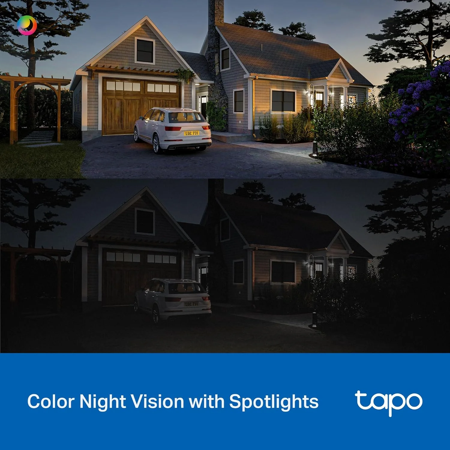 3K Pan/Tilt Indoor/Outdoor Security Camera, Tapo C236 HybridCam 360 2-Pack - Image 10