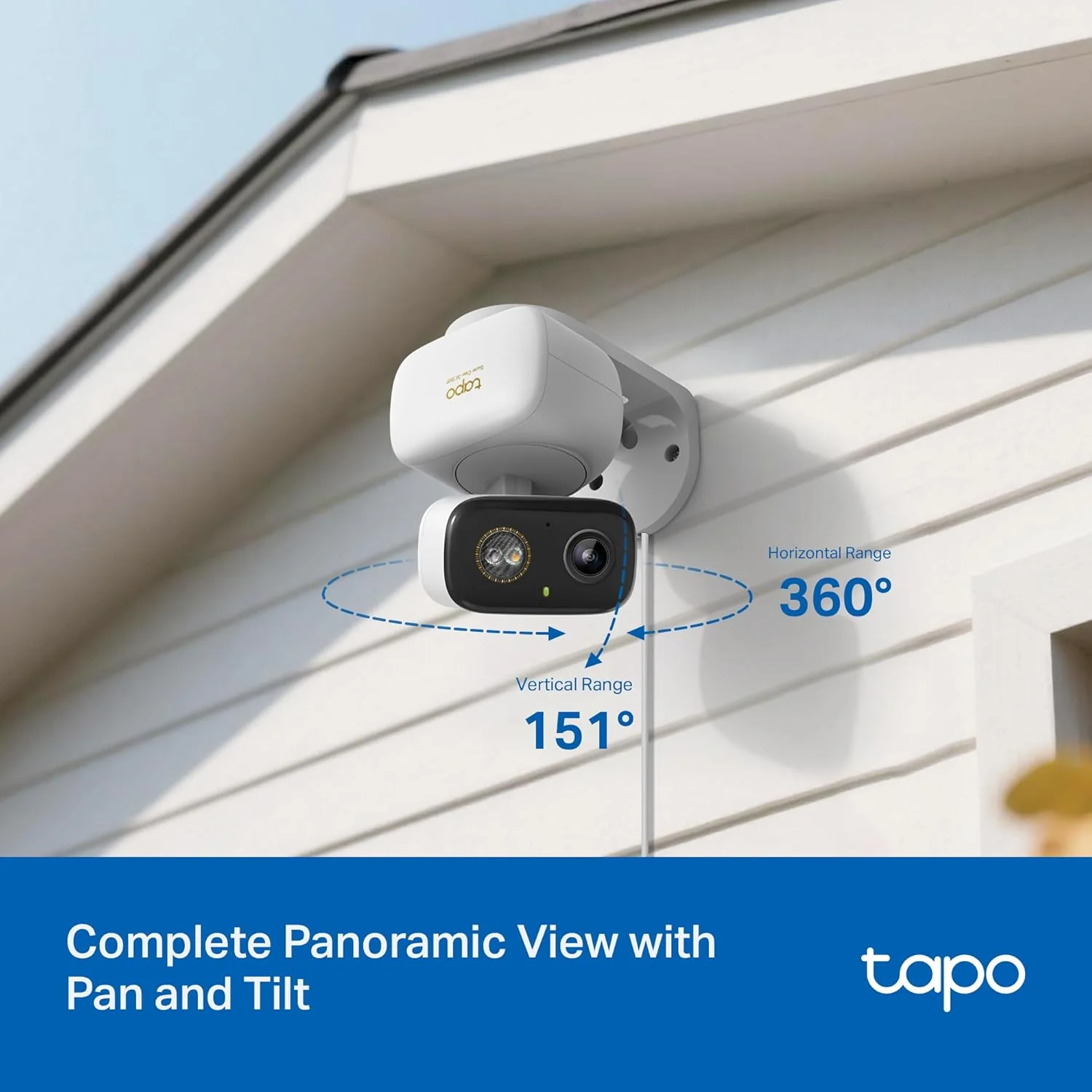 3K Pan/Tilt Indoor/Outdoor Security Camera, Tapo C236 HybridCam 360 2-Pack - Image 5