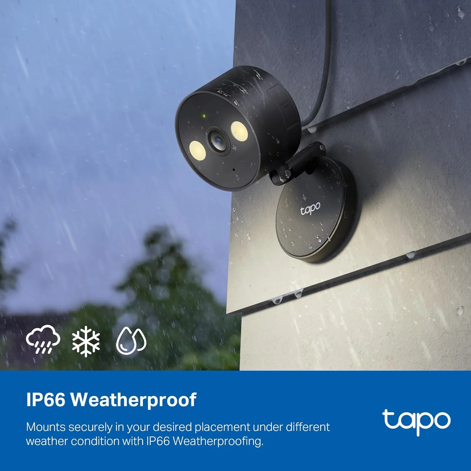 2K QHD Indoor/Outdoor Security Camera Black, Tapo C121 - Image 7