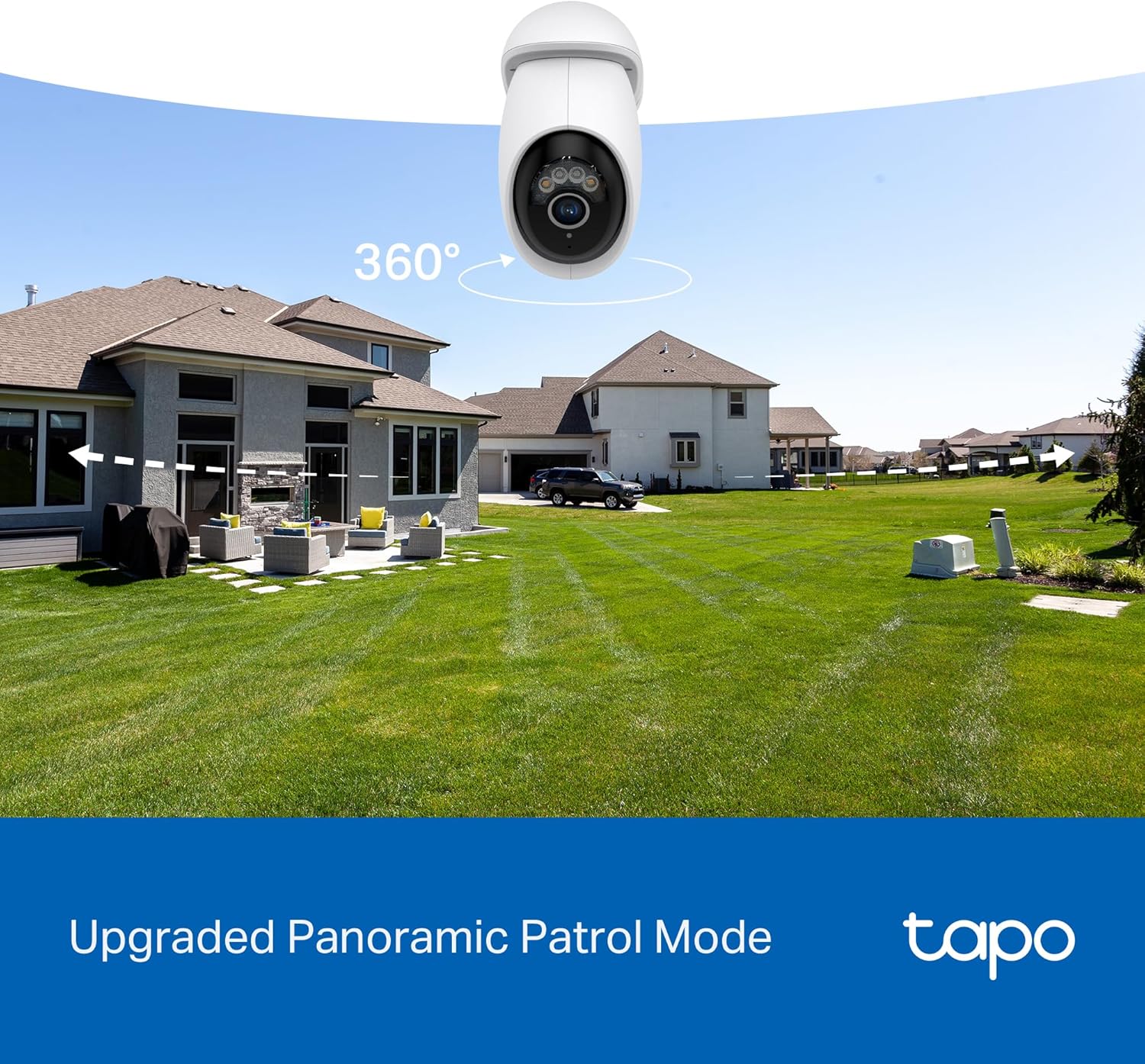 4K Pan/Tilt Outdoor Security Camera with Smart Hub, Tapo C560WS 4-Pack + H500 - Image 6