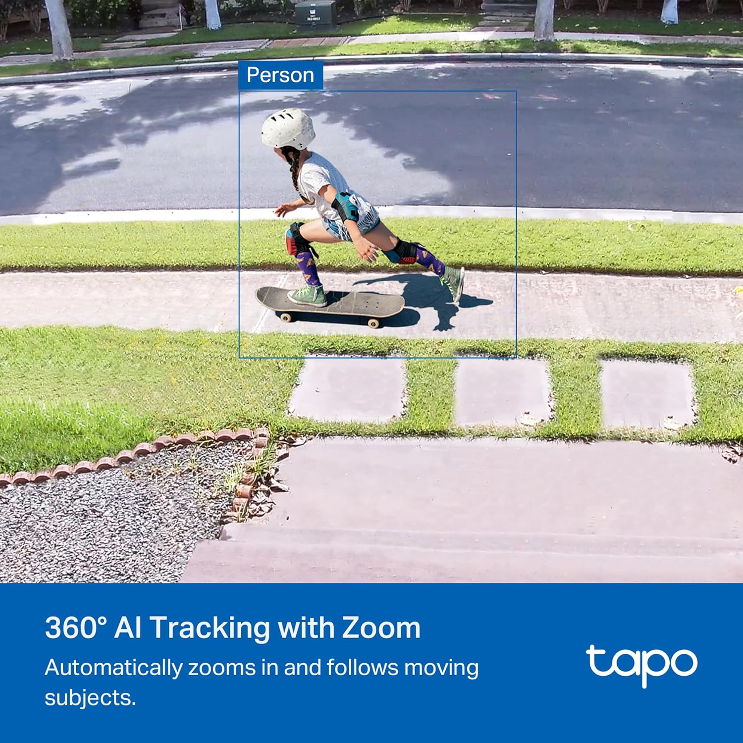 4K Pan/Tilt Outdoor Security Camera with Smart Hub, Tapo C560WS 4-Pack + H500 - Image 7
