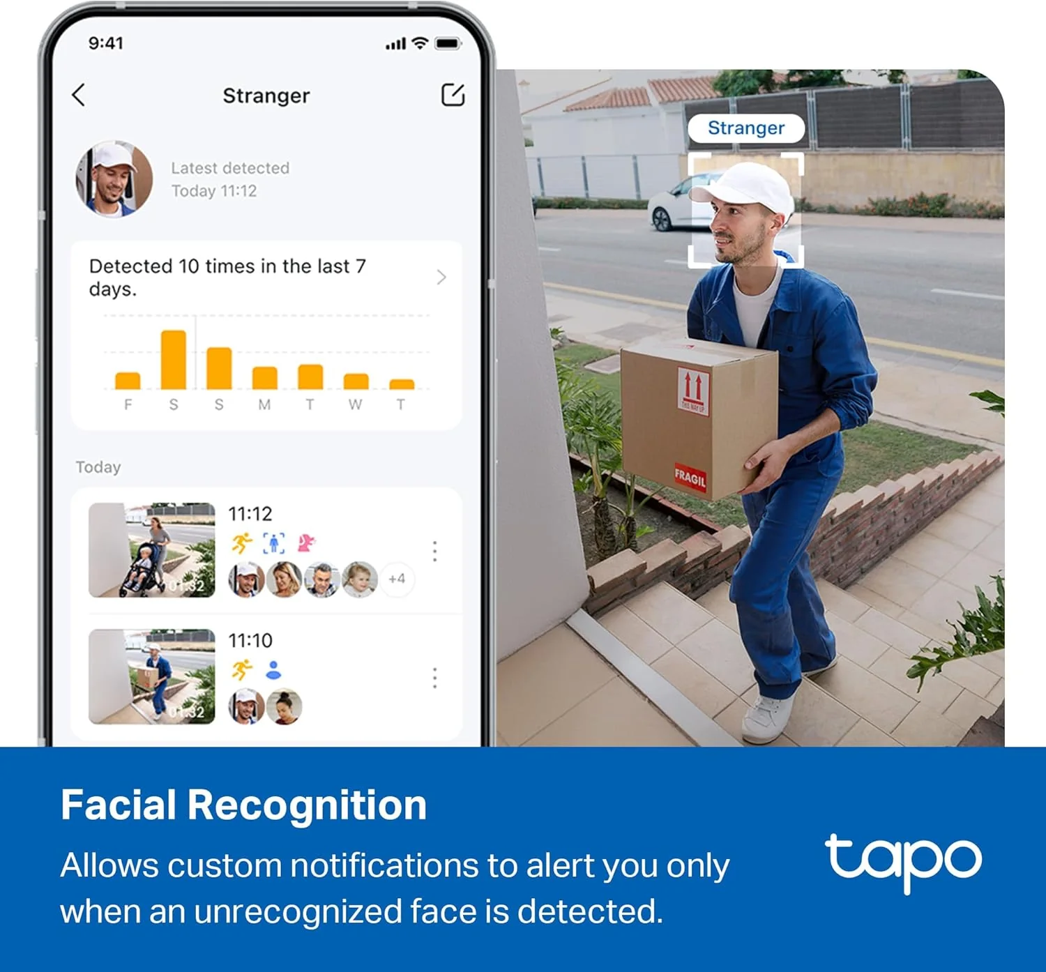 4K Pan/Tilt Outdoor Security Camera with Smart Hub, Tapo C560WS 4-Pack + H500 - Image 8