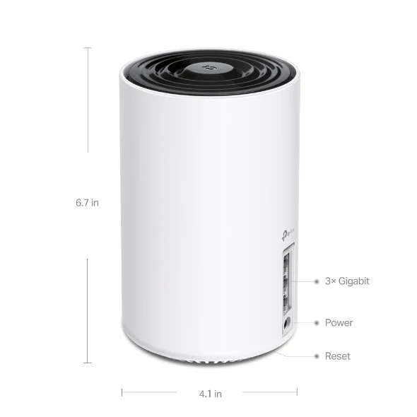 Wi-Fi 6E Tri-Band AXE5400 Mesh System, Deco XE75 2-Pack - Image 9