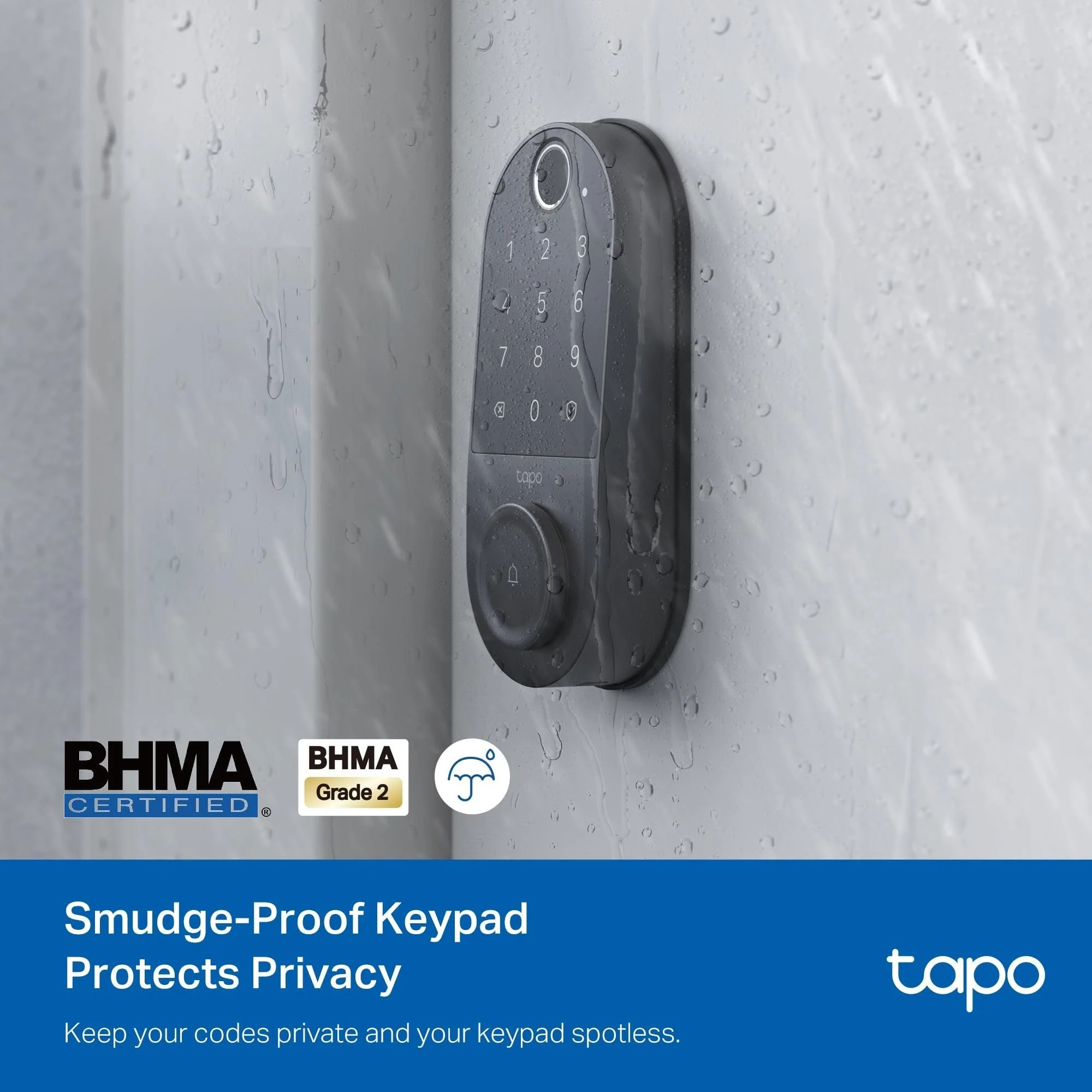 Front Door Security Plus Bundle – 2K Video Doorbell Camera + Fingerprint Door Lock - Image 10
