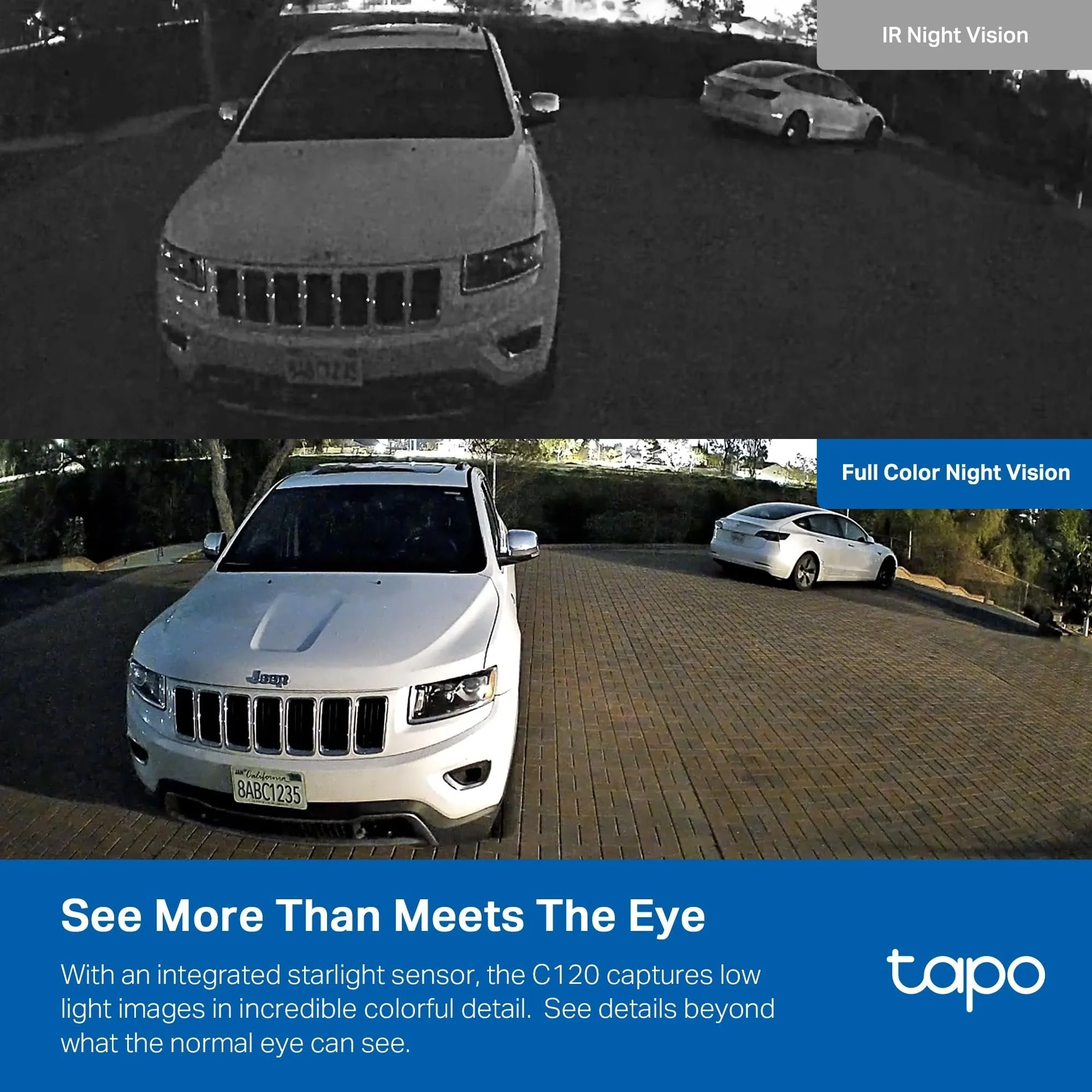 2K Indoor/Outdoor Security Camera, Tapo C120 4-Pack - Image 5