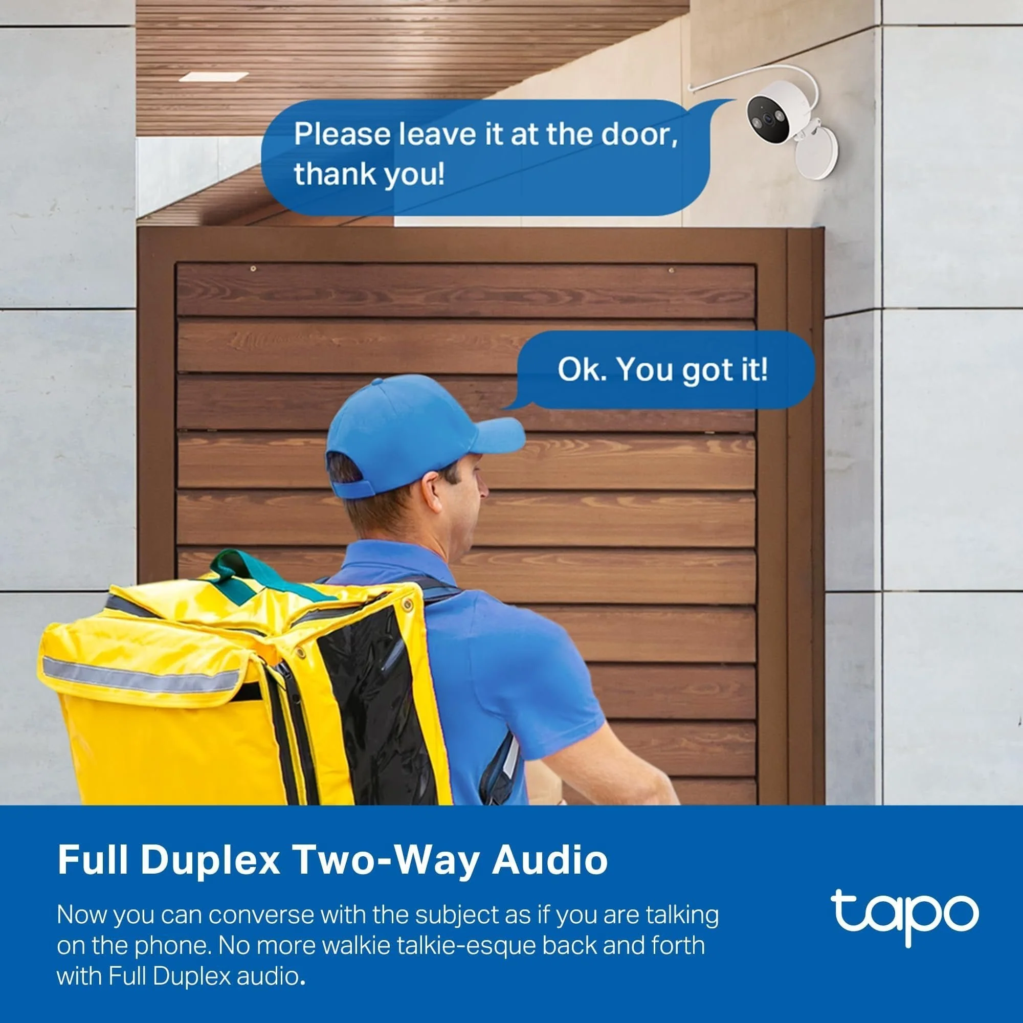 2K Indoor/Outdoor Security Camera, Tapo C120 4-Pack - Image 6
