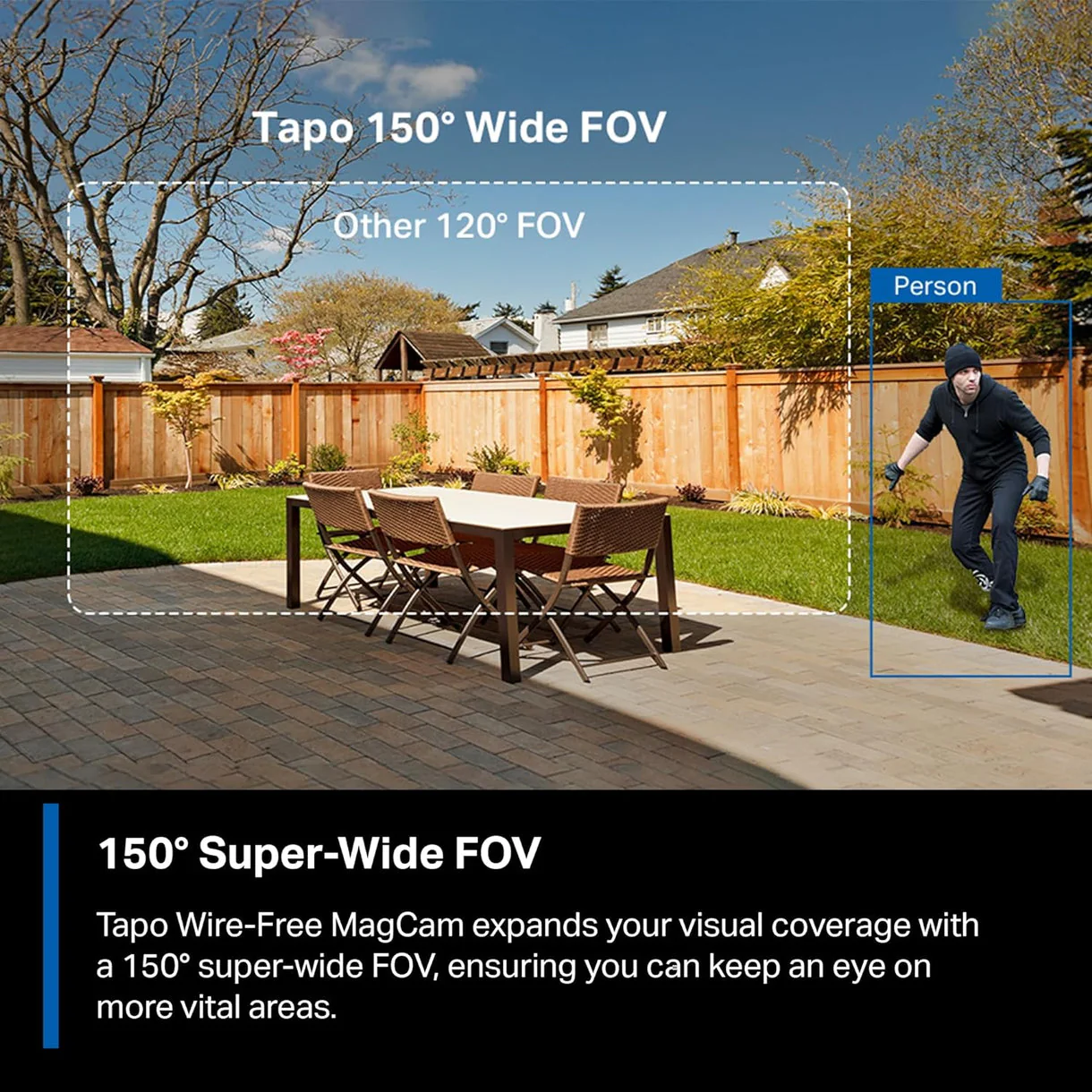 MagCam 2K Battery Powered Camera, Tapo C425 2 pack - Image 4