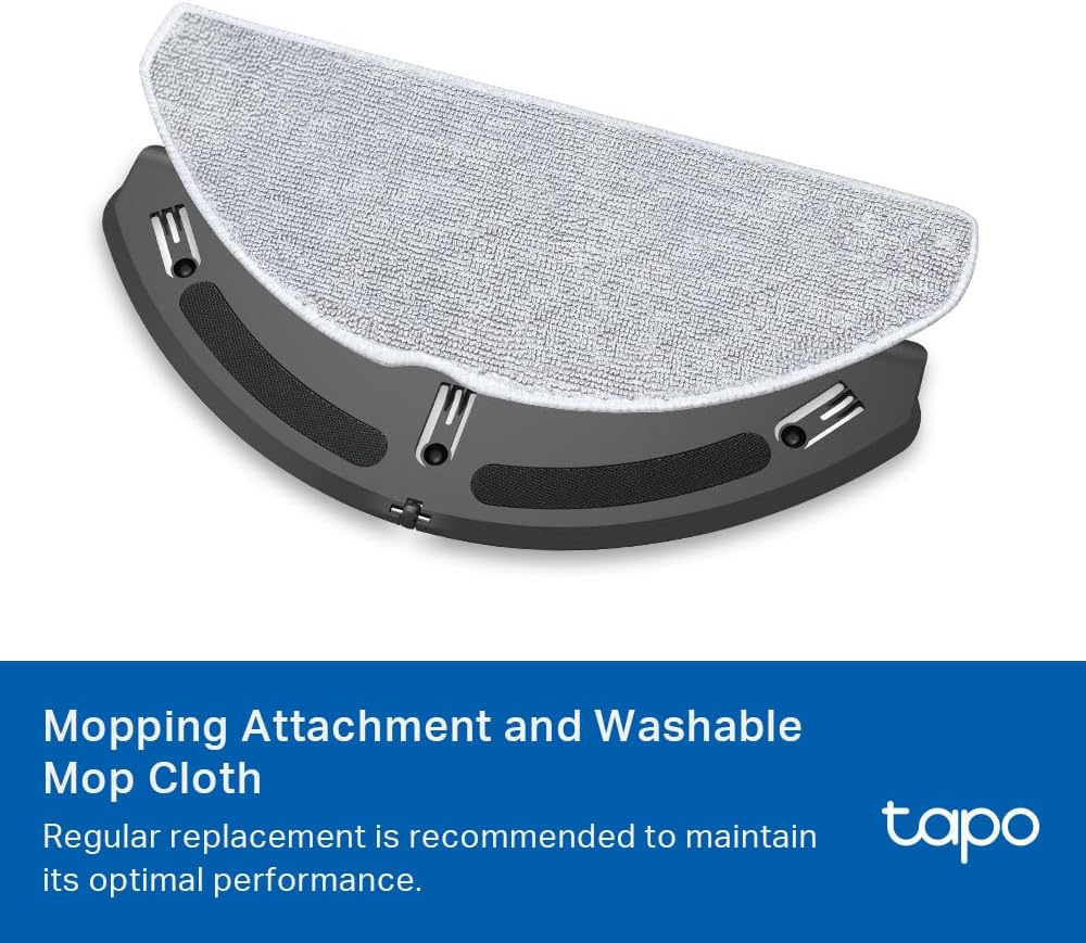 Robot Vacuum 2-in-1 Dustbin & Water Tank, Tapo RVA500 - Image 3