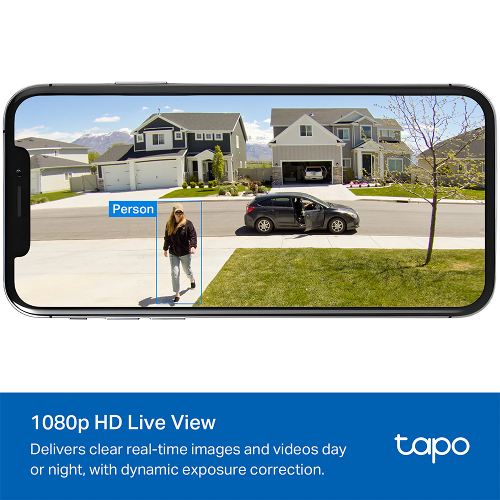 SolarCam 1080P Wireless Outdoor Security Camera with Solar Panel, Tapo C402 Kit 3-Pack - Image 6