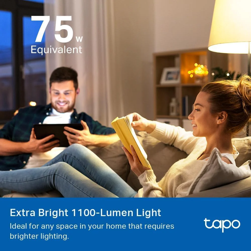 Matter-Certified Dimmable RGBW Smart Light Bulb, Tapo L535E(4-Pack) - Image 5