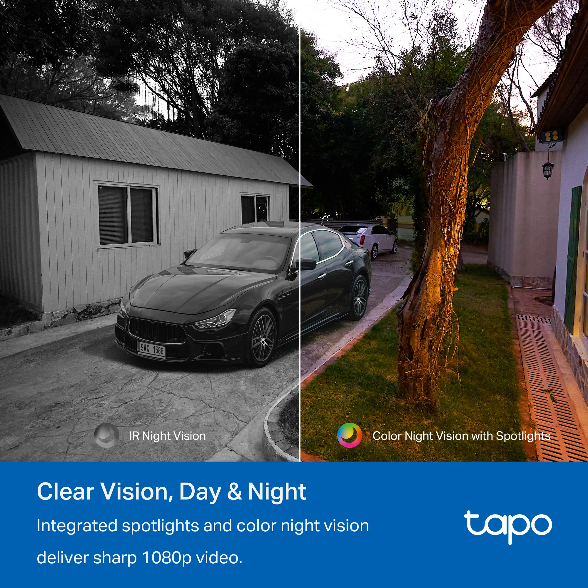 1080P Indoor/Outdoor Security Camera, Tapo C103 HybridCam - Image 3