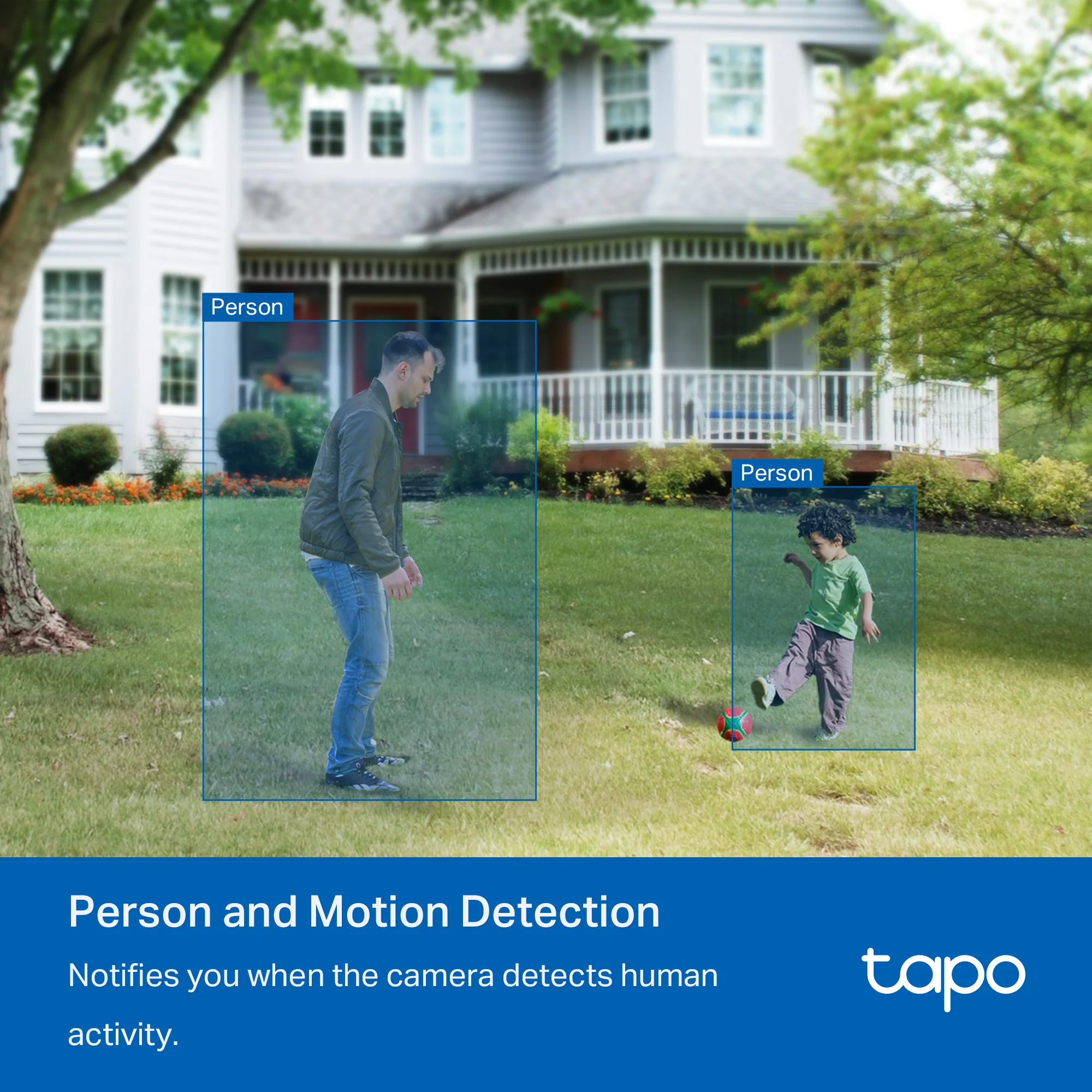 1080P Indoor/Outdoor Security Camera, Tapo C103 HybridCam - Image 4