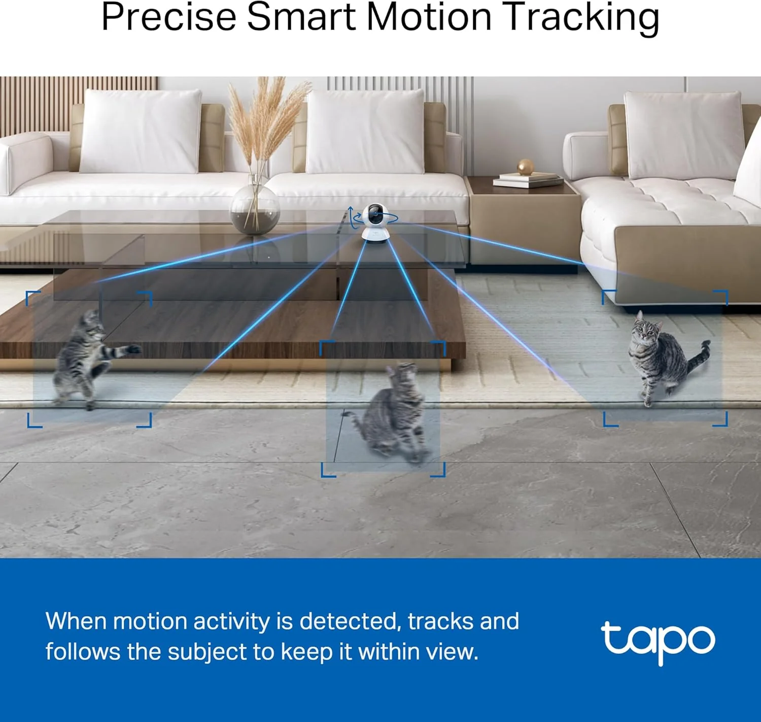 Pan/Tilt 2K QHD Indoor Security Camera, Tapo C220 - Image 6