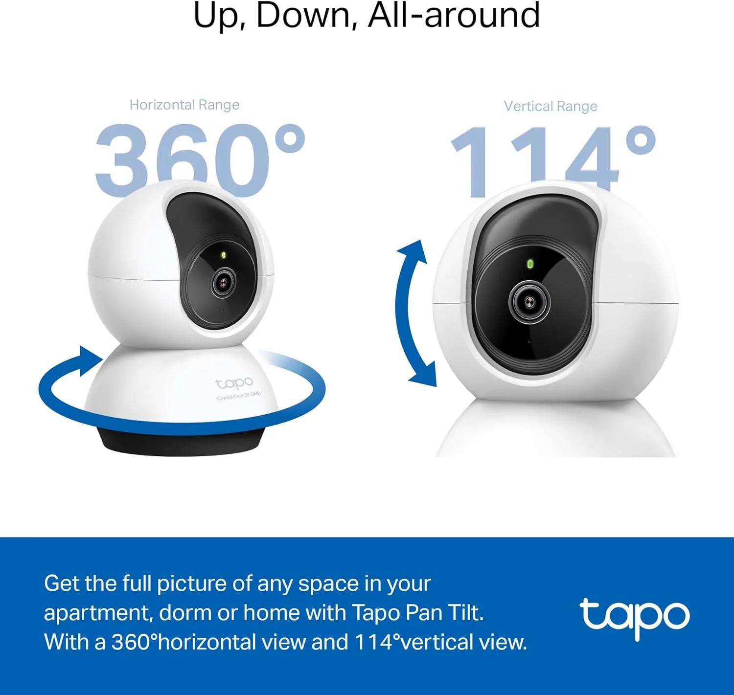 Pan/Tilt 2K QHD Indoor Security Camera, Tapo C220 - Image 8