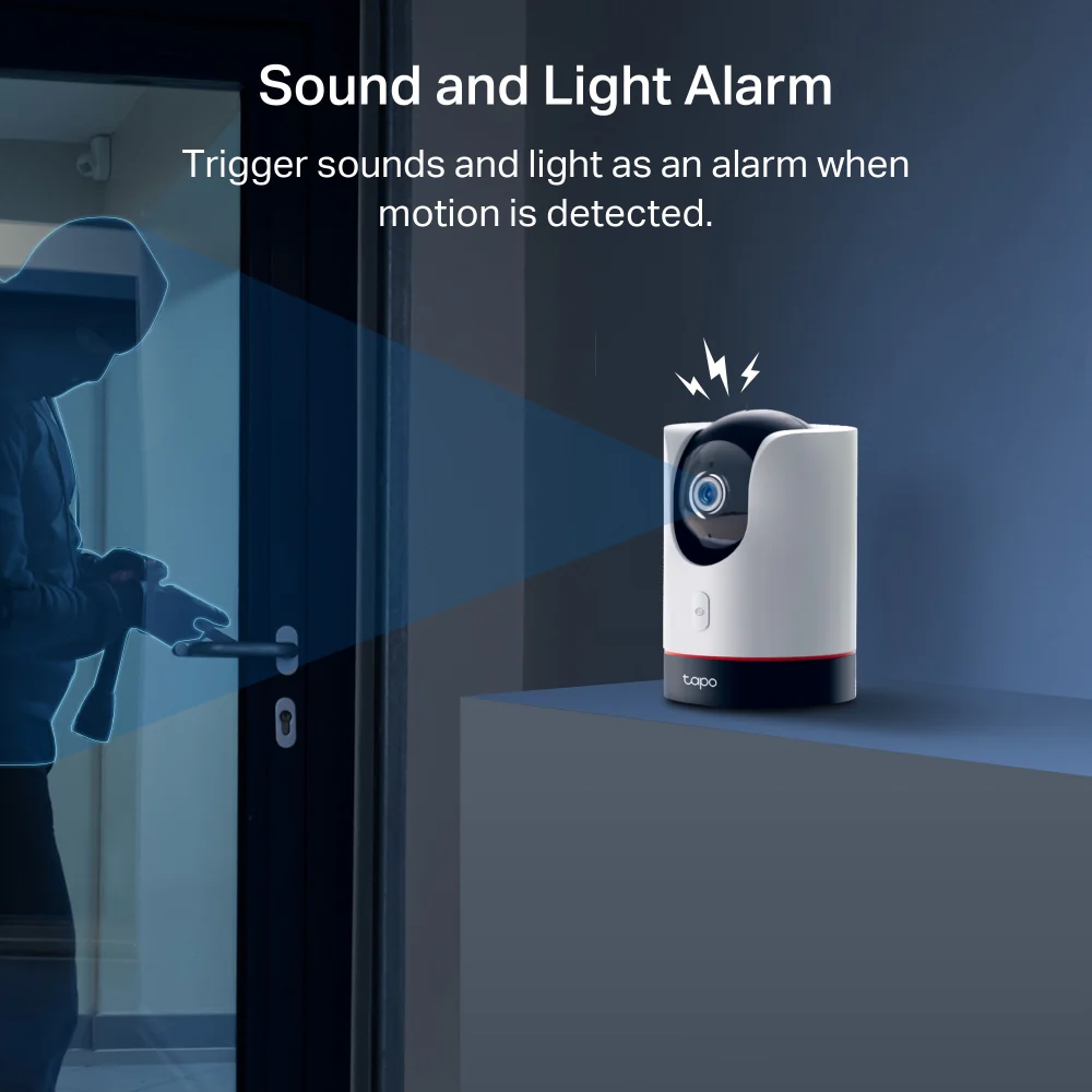 Apple Home Pan/Tilt 2K QHD Security Camera, Tapo C225 - Image 8