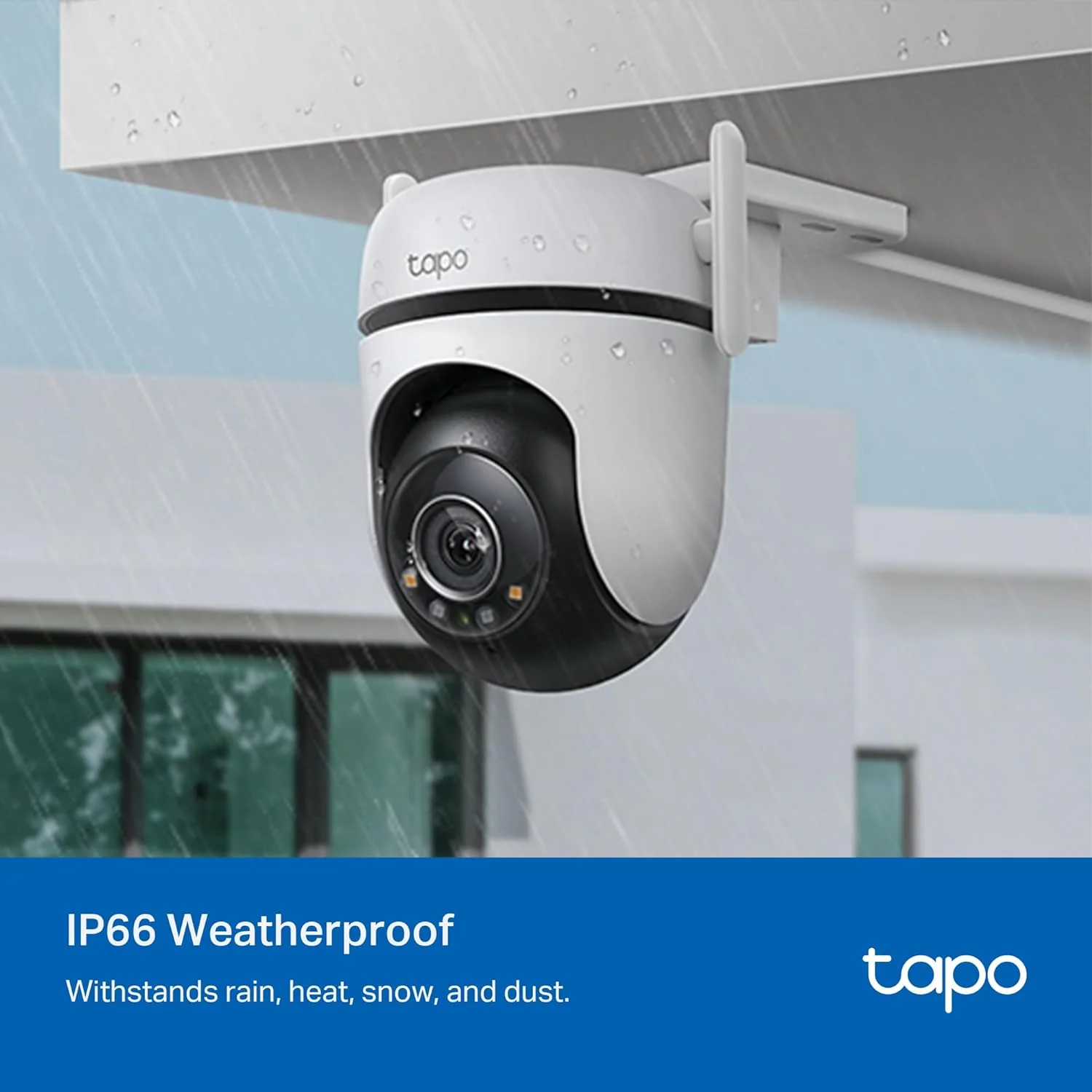 Pan/Tilt 2K QHD IP66 Outdoor Security Camera, Tapo C520WS - Image 11