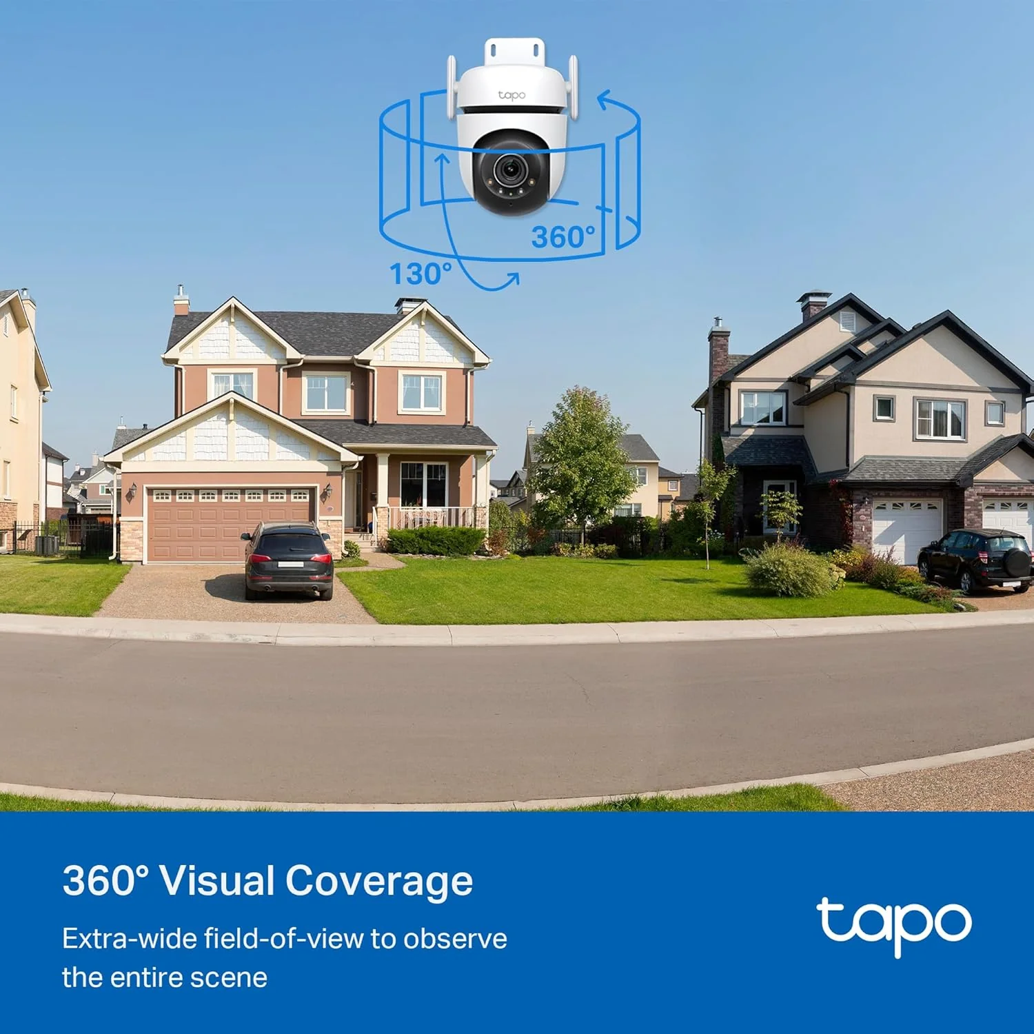 Pan/Tilt 2K QHD IP66 Outdoor Security Camera, Tapo C520WS - Image 3