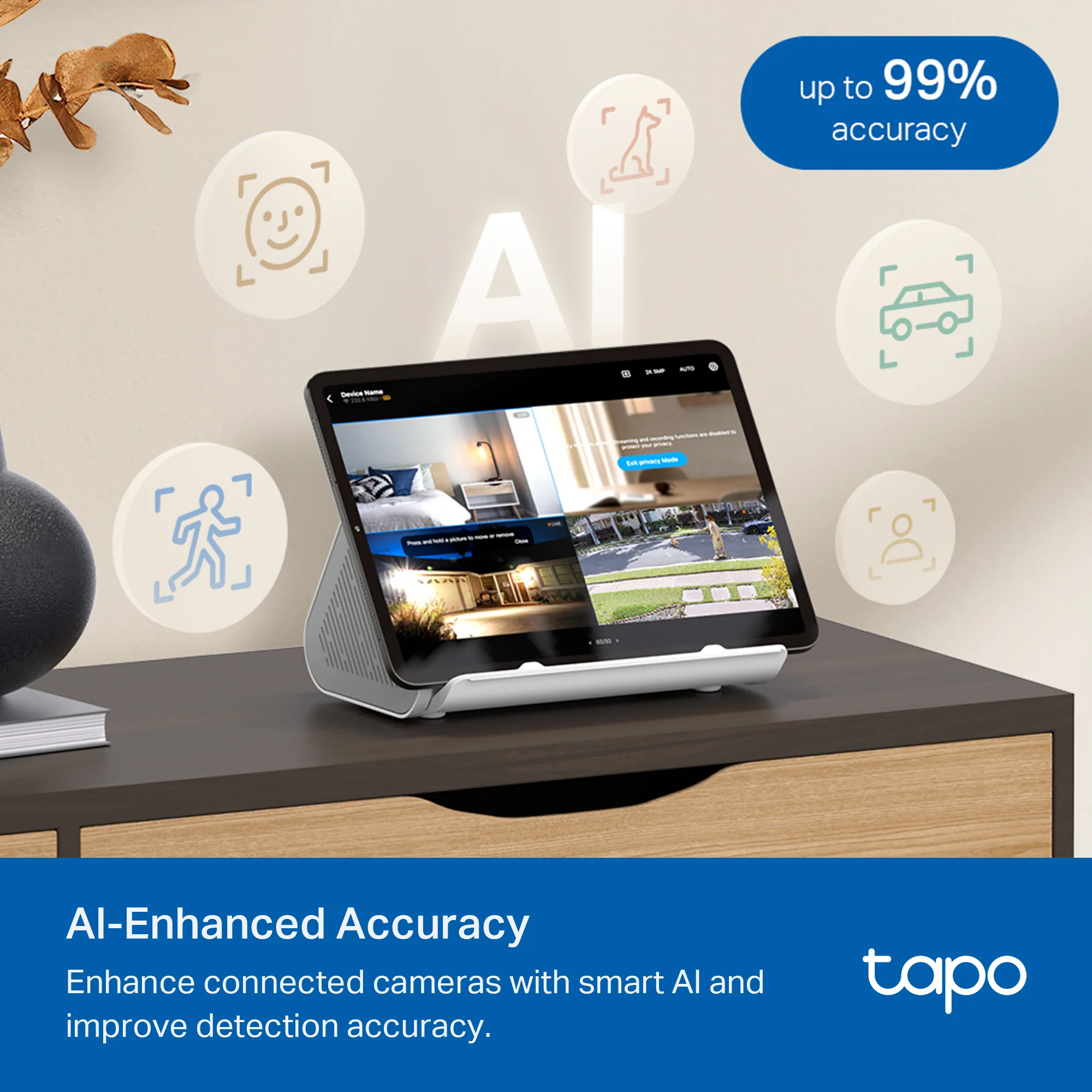 Smart Home CentralHub All-in-One Security Solution, Tapo H500 - Image 4