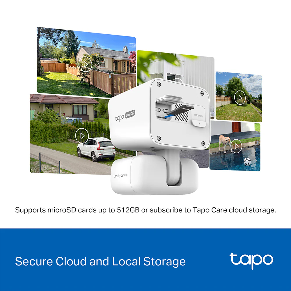 Tapo C645D Kit 2K Dual-Lens Solar Pan/Tilt Security Camera Kit - Image 9