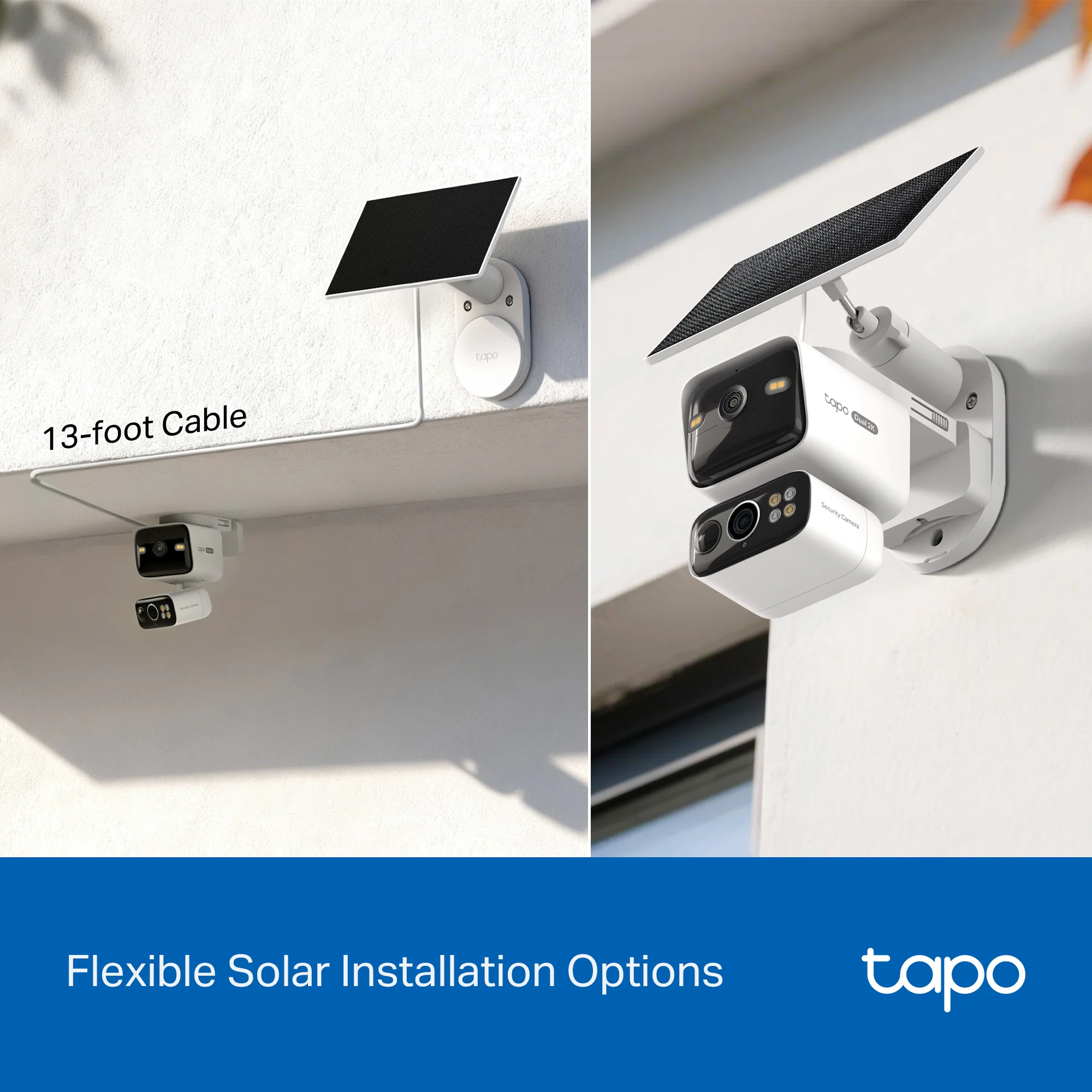 Tapo C645D Kit 2K Dual-Lens Solar Pan/Tilt Security Camera Kit - Image 4
