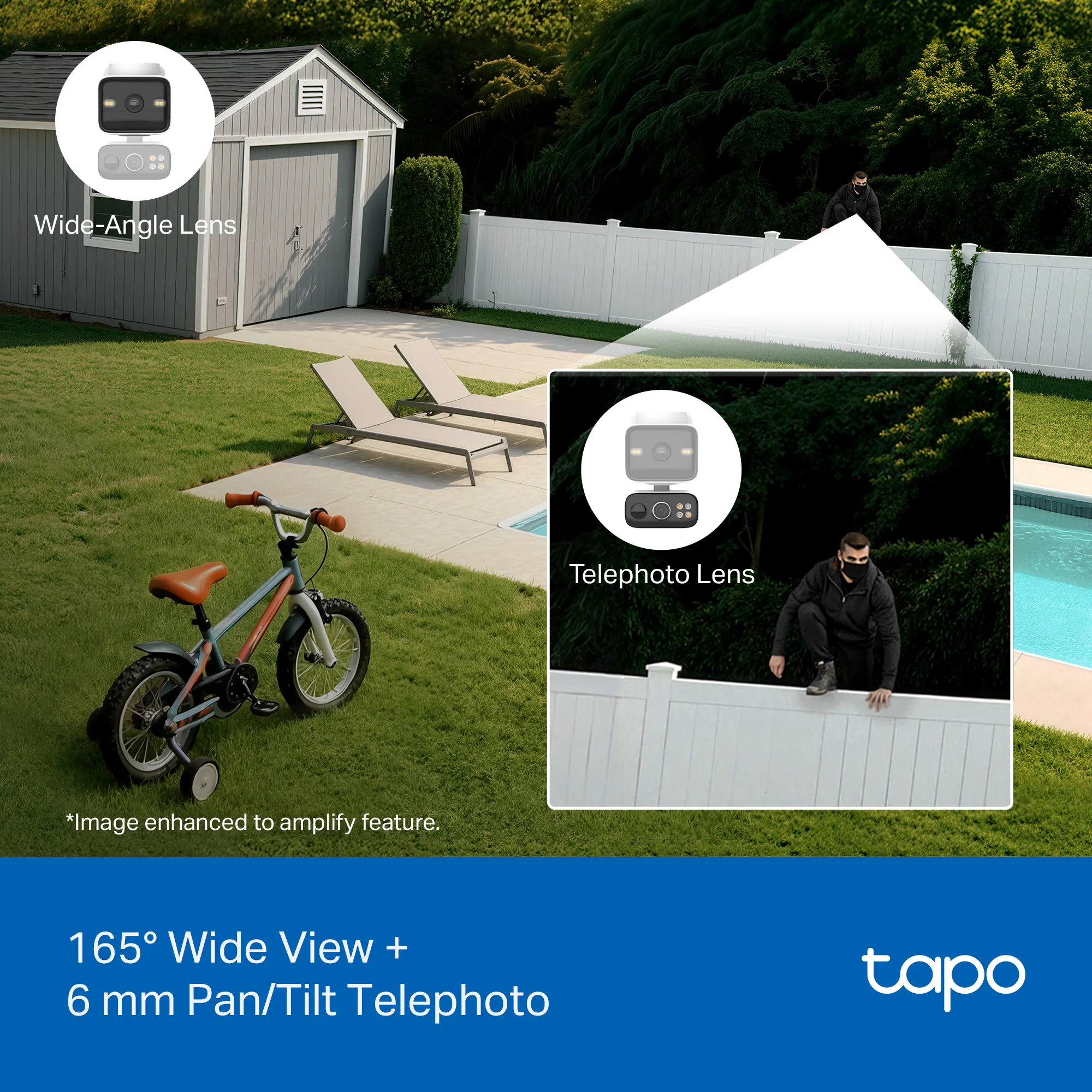 Tapo C645D Kit 2K Dual-Lens Solar Pan/Tilt Security Camera Kit - Image 10