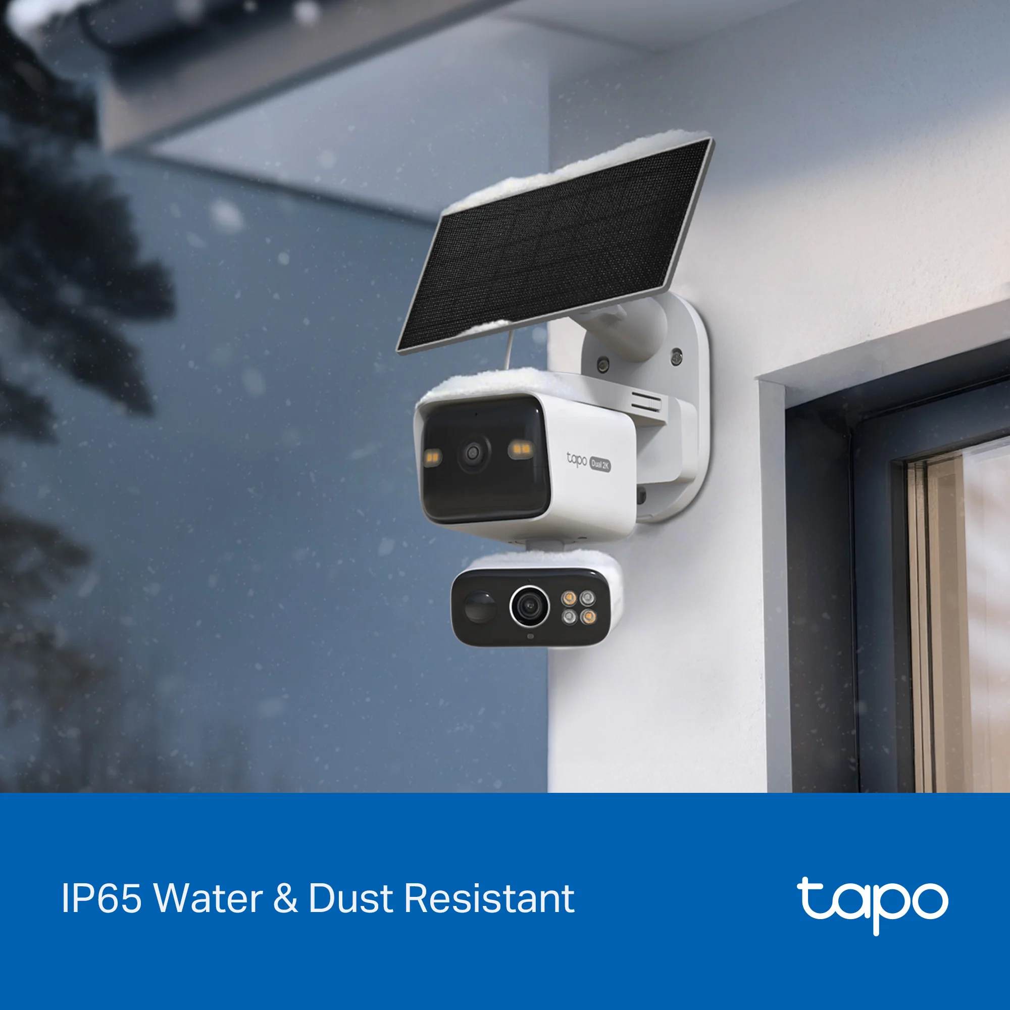 Tapo C645D Kit 2K Dual-Lens Solar Pan/Tilt Security Camera Kit - Image 6