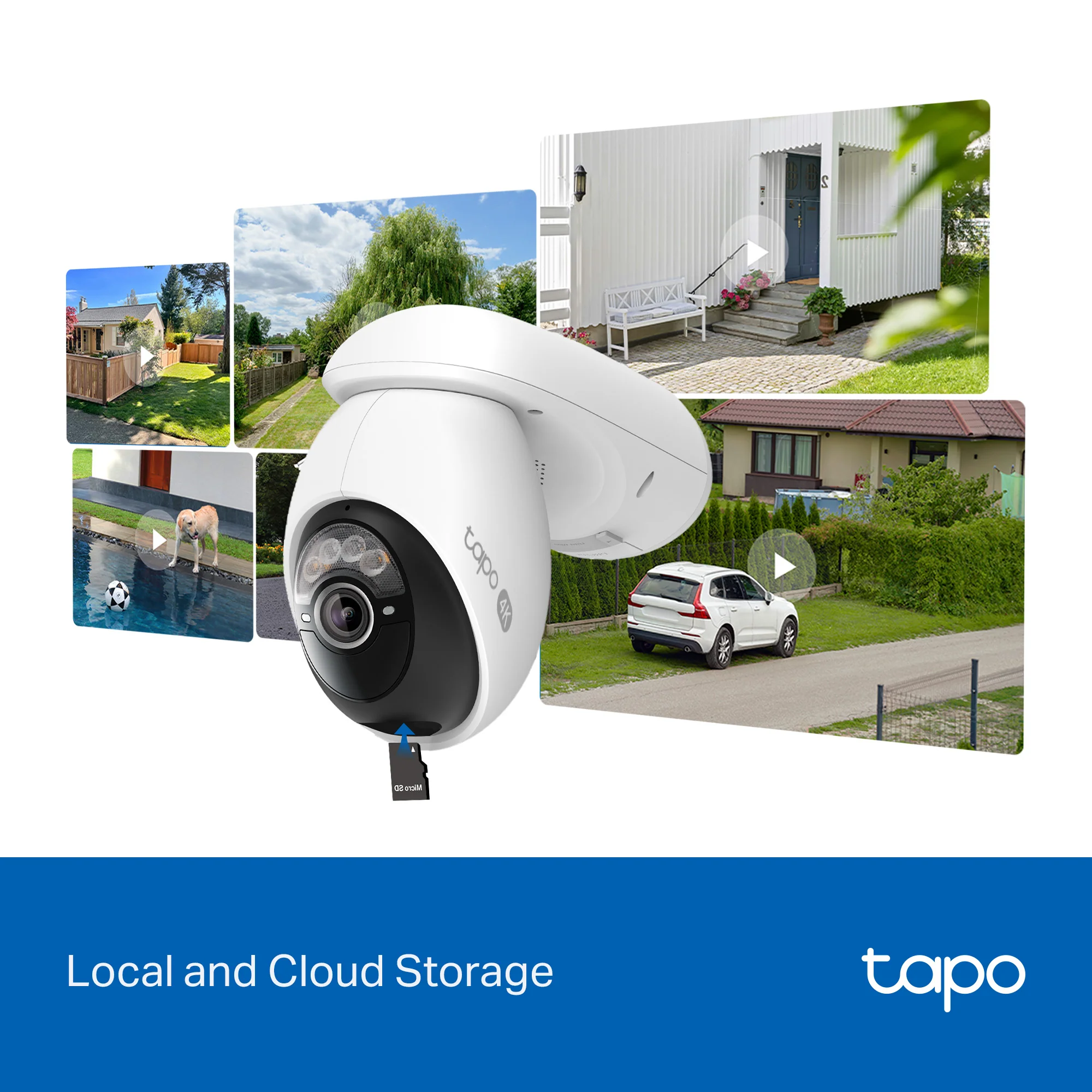 Tapo C660 Kit 4K Ultra HD Outdoor Pan/Tilt Security Camera with Solar Panel, 4-Pack - Image 11