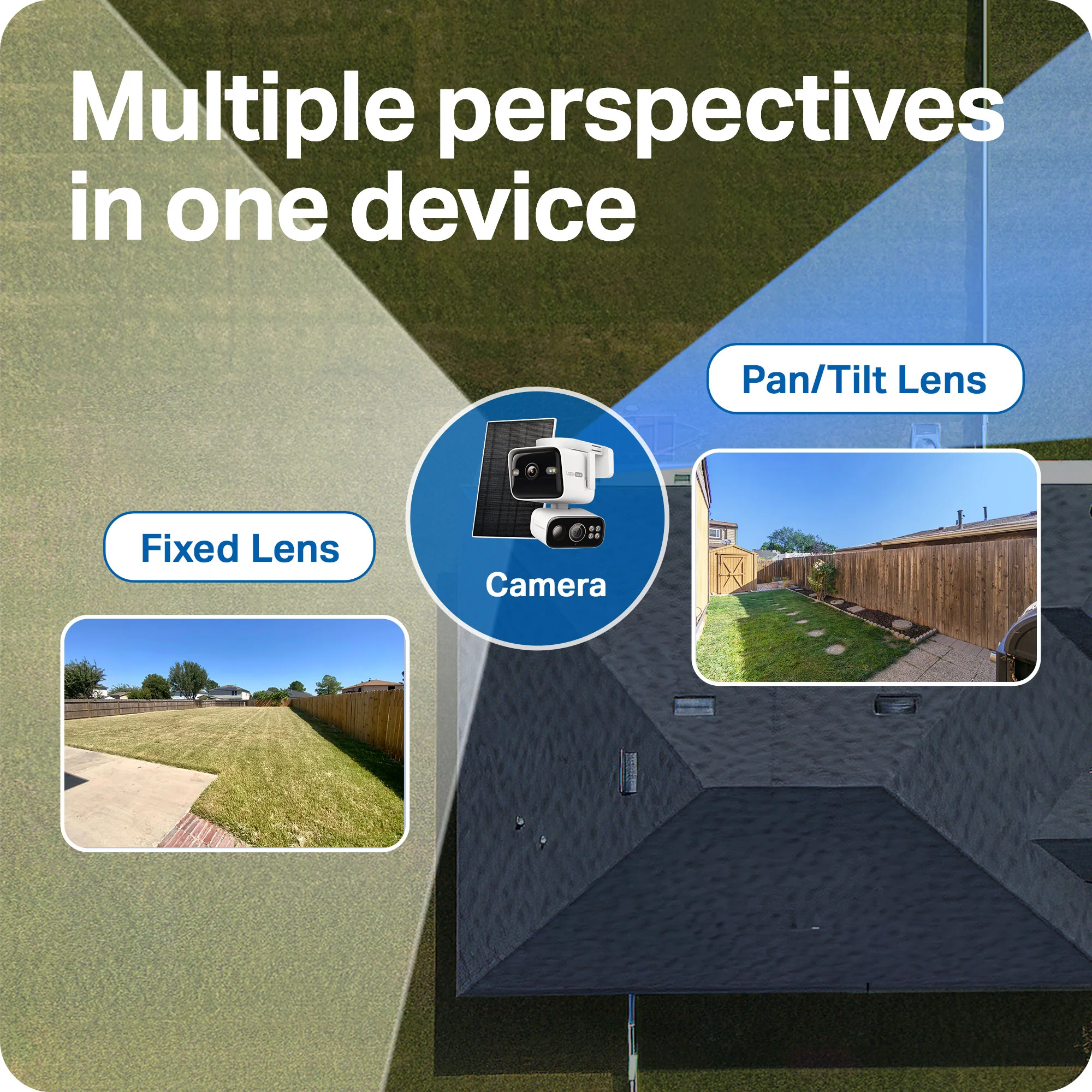 4K Dual-Lens Solar Pan/Tilt Security Camera, Tapo C675D Kit - Image 4