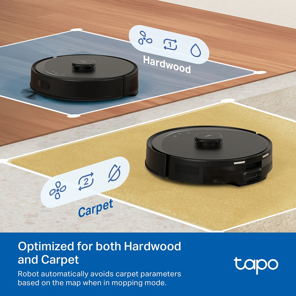 LiDAR Robot Vacuum & Mop, Tapo RV30 MAX - Image 8