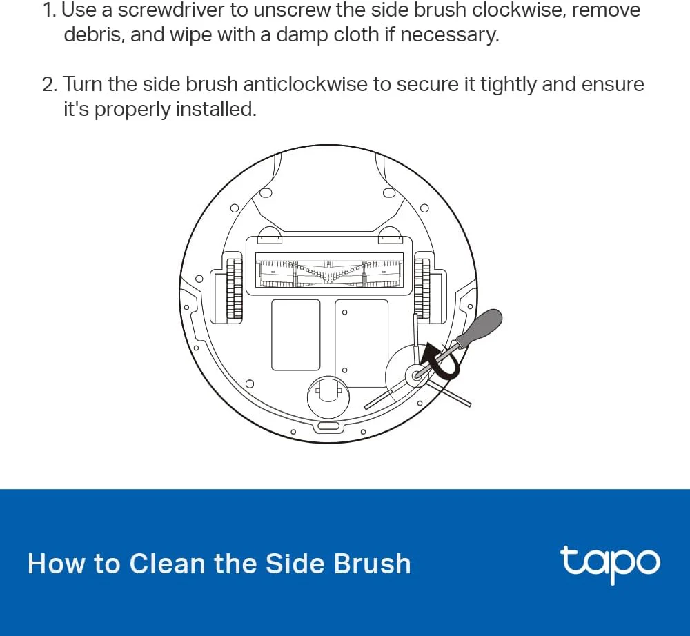 Robot Vacuum Replacement Accessory Kit, Tapo RVA105 - Image 9