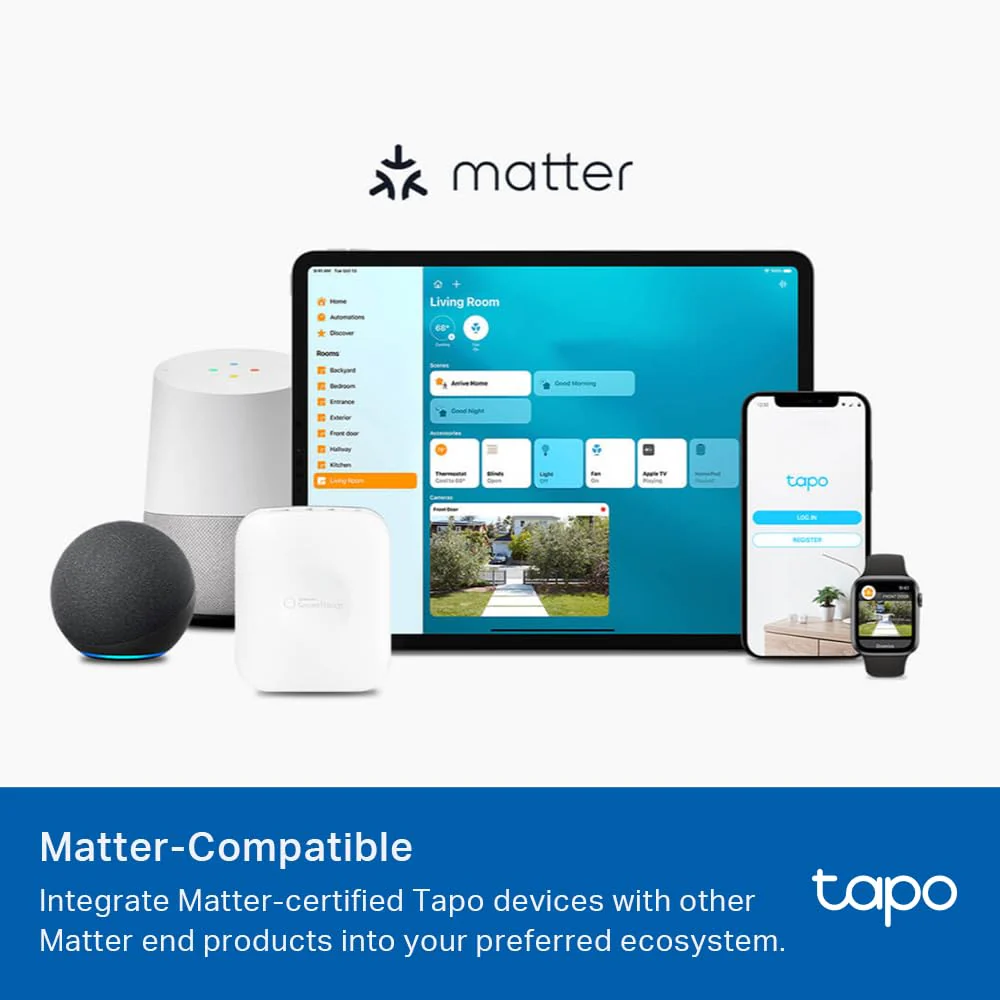Matter-Certified Dimmable RGBW Smart Light Bulb, Tapo L535E - Image 3