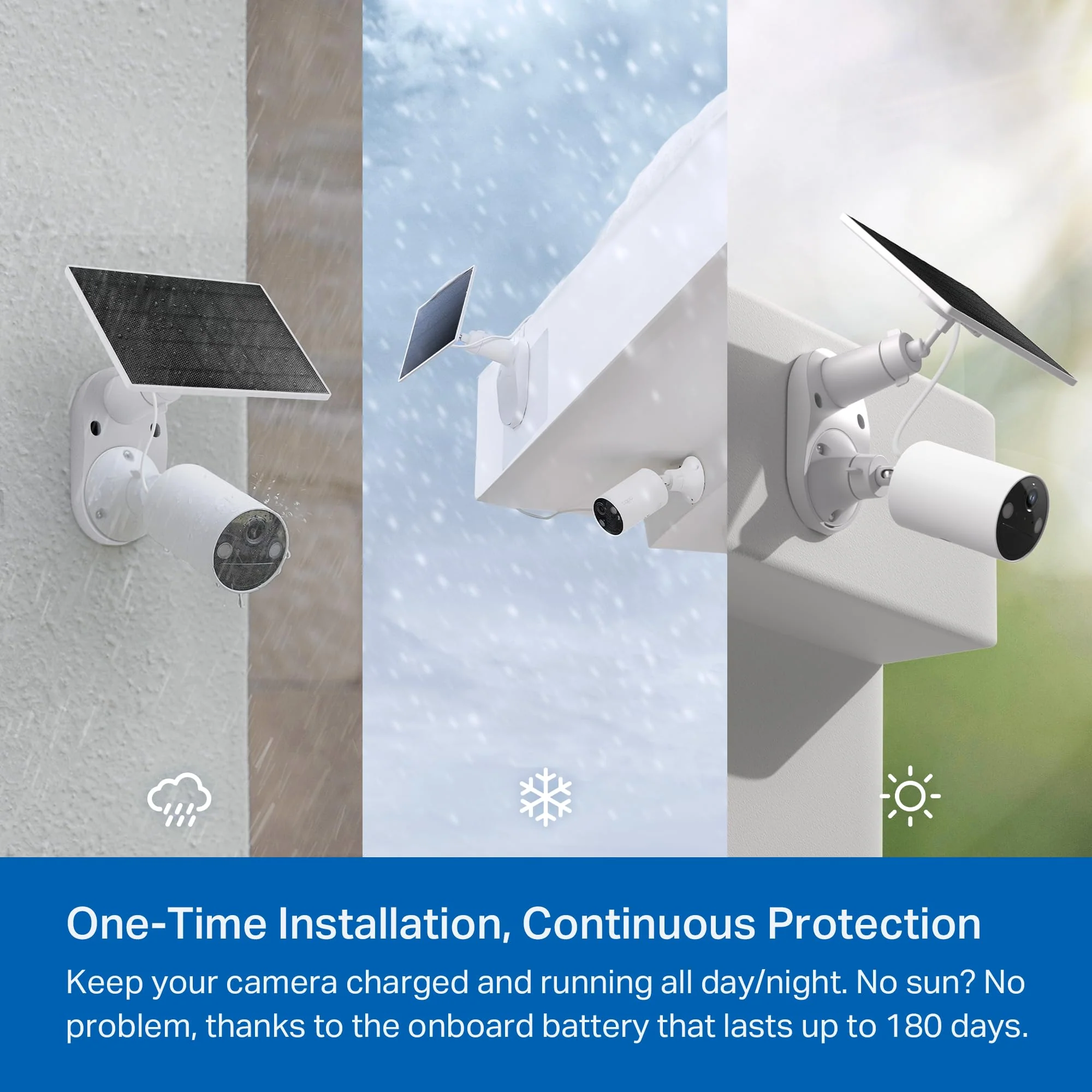SolarCam 1080P Camera with Solar Panel, Tapo C402 Kit - Image 3