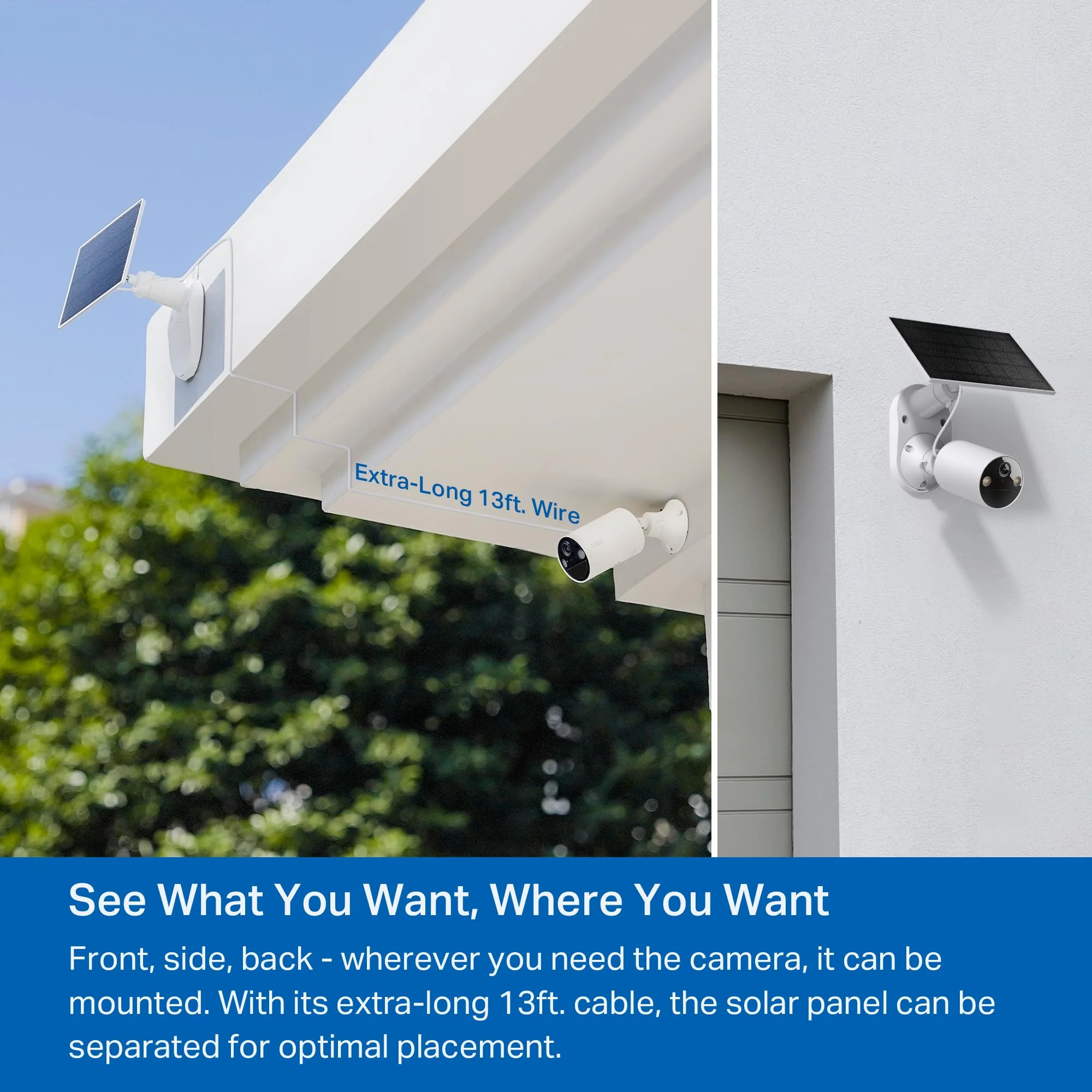 SolarCam 1080P Camera with Solar Panel, Tapo C402 Kit - Image 4