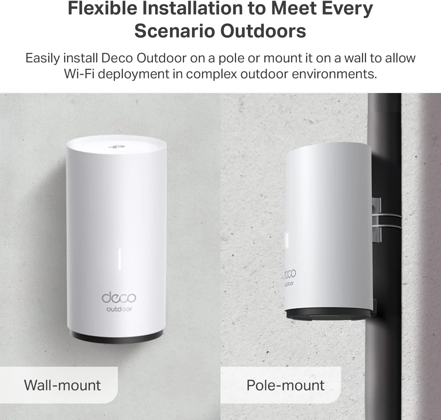 TP-Link Deco Outdoor Mesh WiFi AX3000 Dual Band 2 Gigabit PoE Ports Deco X50-outdoor - Image 3