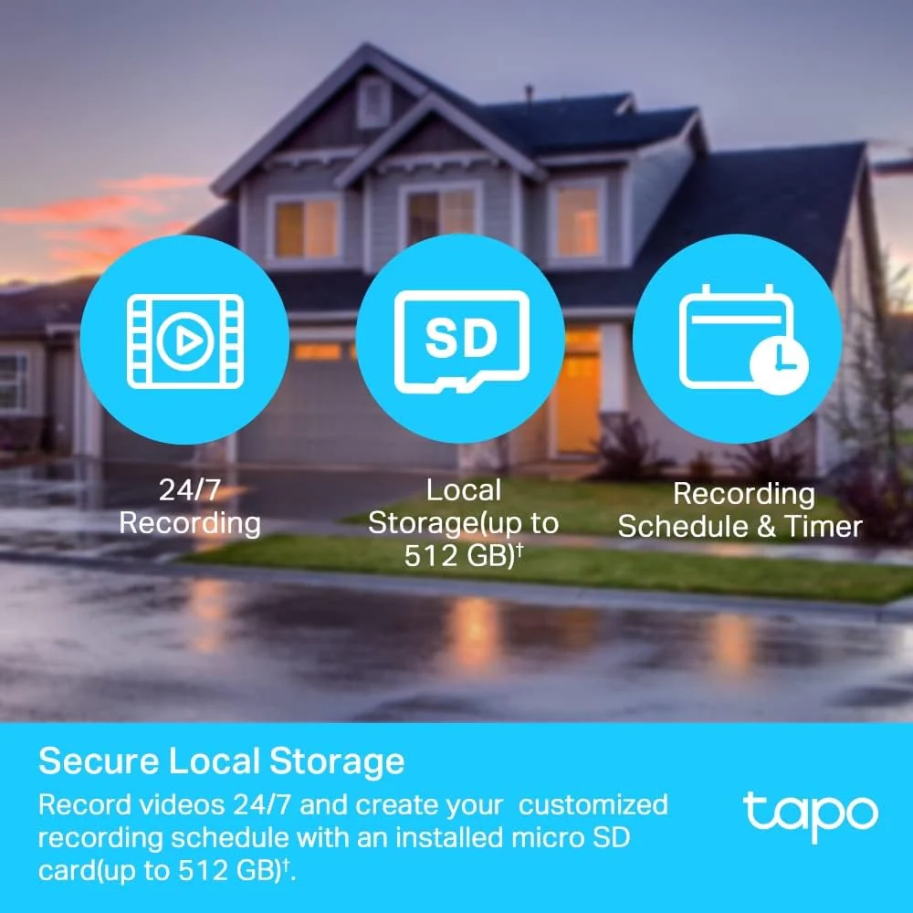Pan/Tilt 1080P Outdoor Camera, Tapo C500 - Image 9
