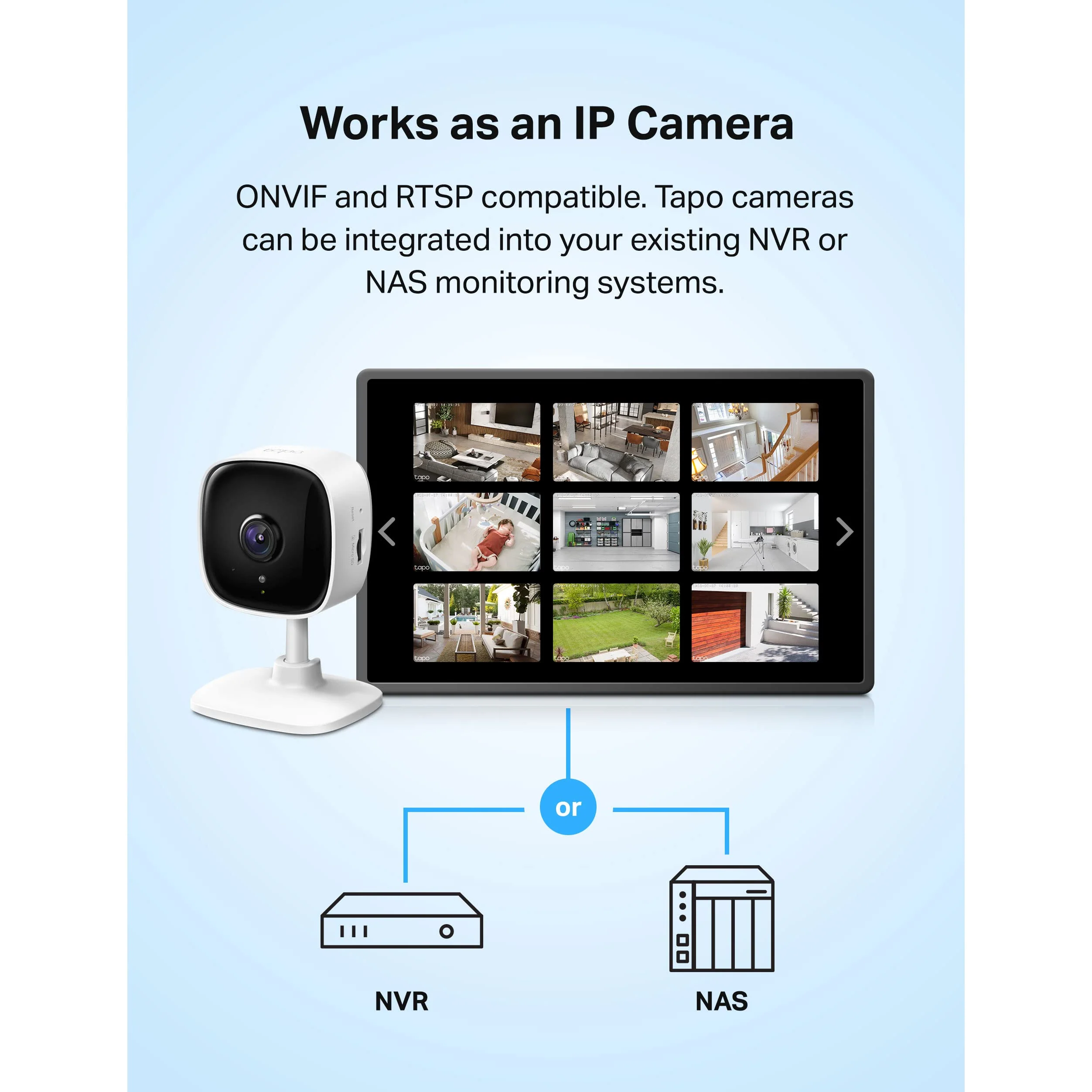 2K Indoor Security Camera, Tapo C110 - Image 6