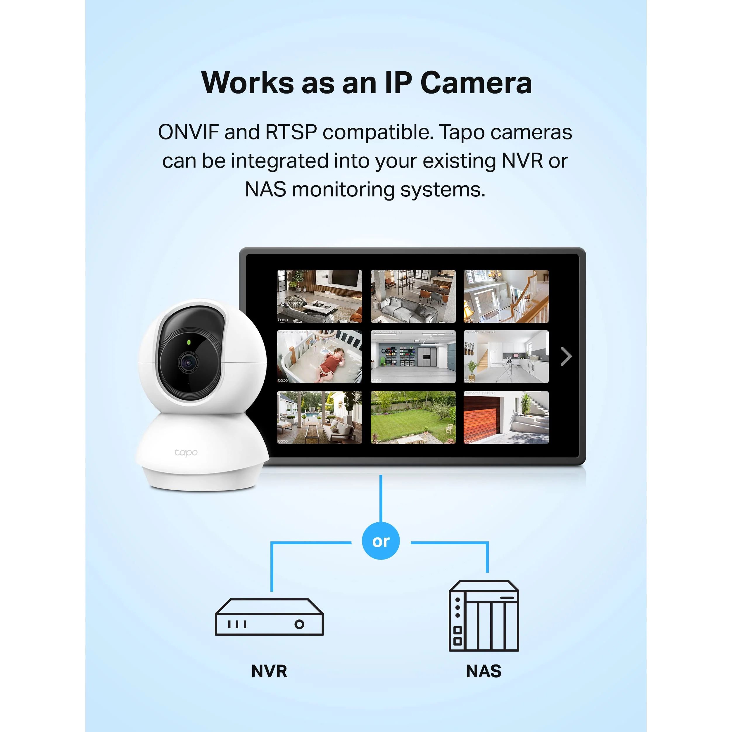 Pan/Tilt 2K Indoor Security Camera, Tapo C210 - Image 6