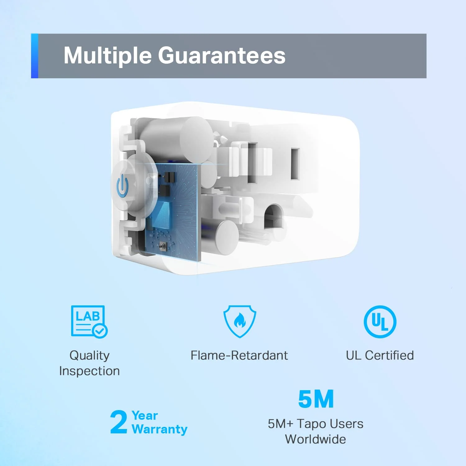 Apple Home Smart Plug Mini 15A, Tapo P125(2-Pack) - Image 7