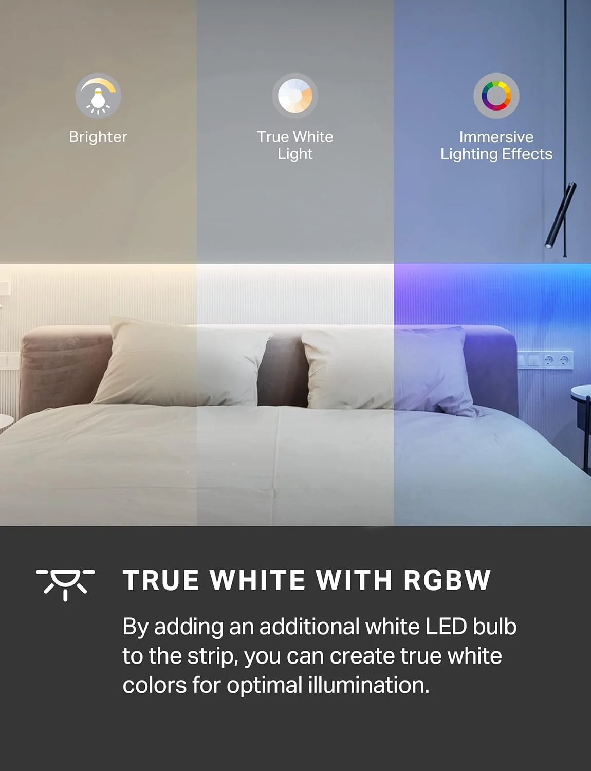 Apple Home RGBWIC Smart LED Light Strip 16.4Ft, Tapo L930-5 - Image 3