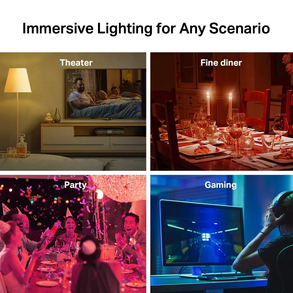 Dimmable RGBW Smart Light Bulbs, Tapo L530E(4-Pack) - Image 7